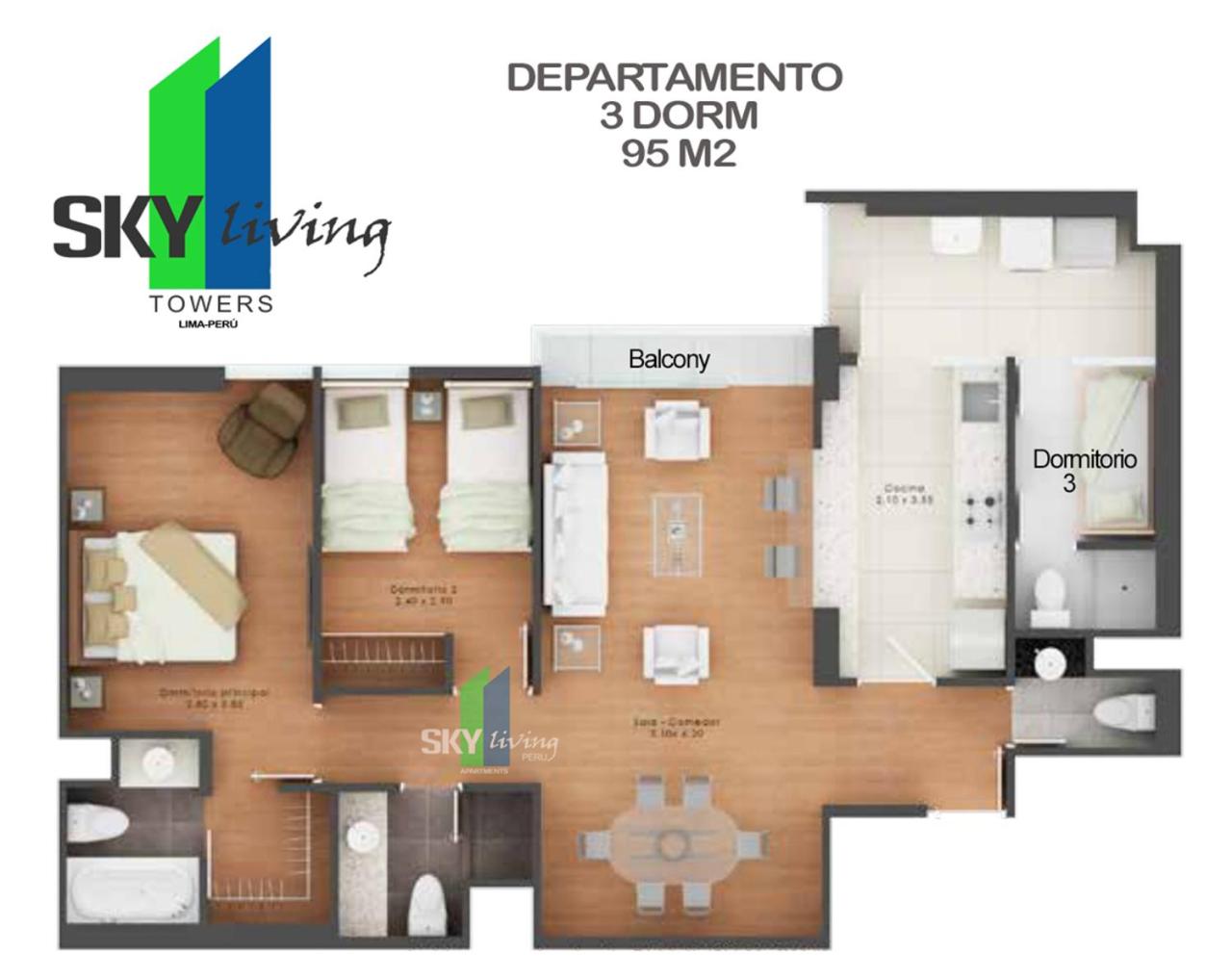 Skyliving Towers Apartments - Perú