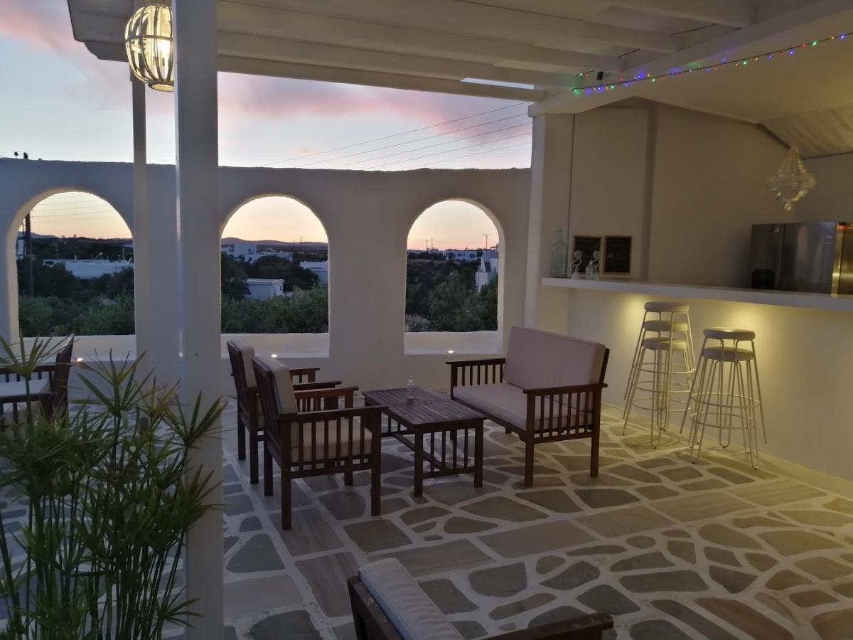 outdoor BBQ area