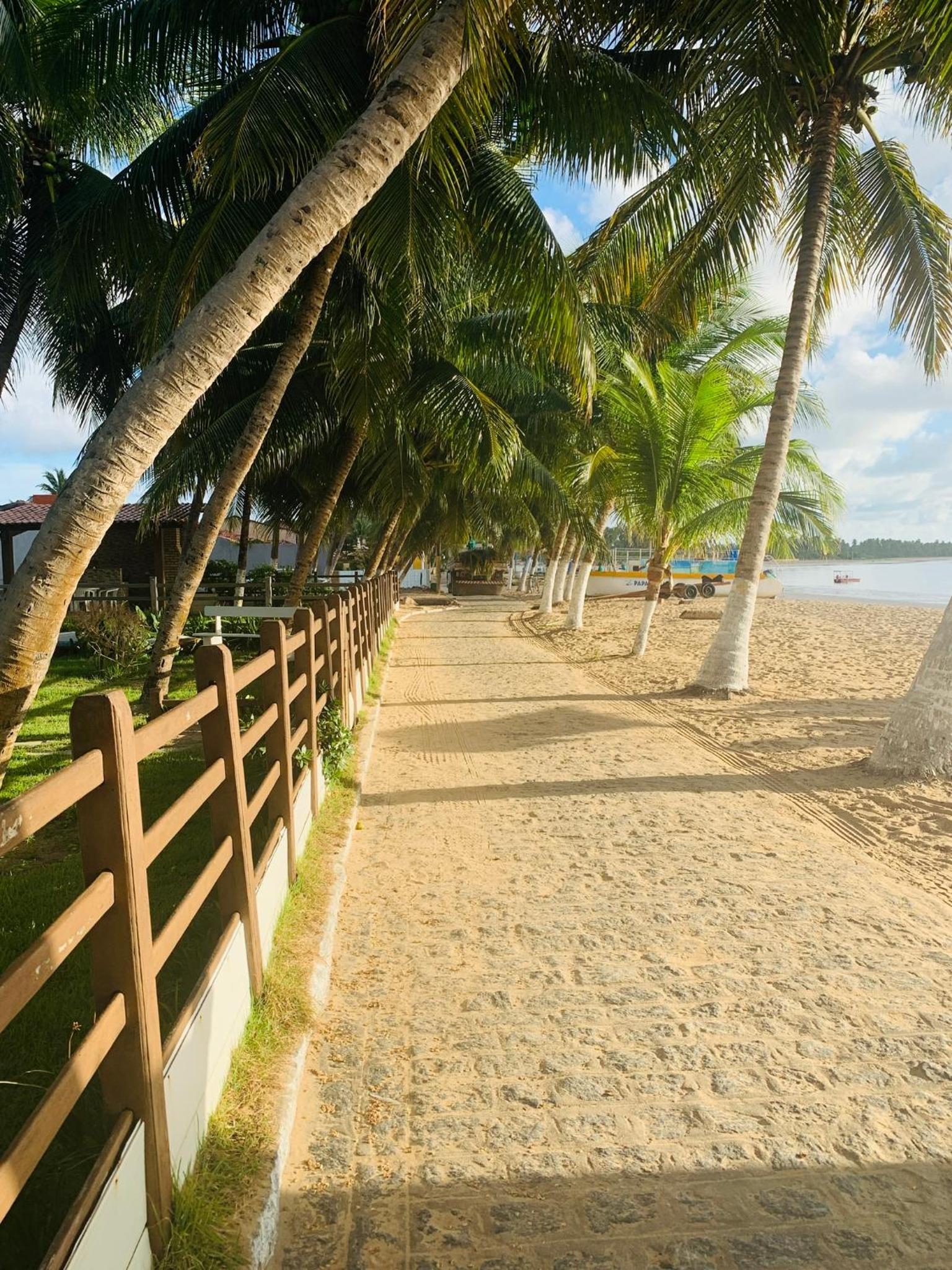 Suíte frente mar e pés na areia