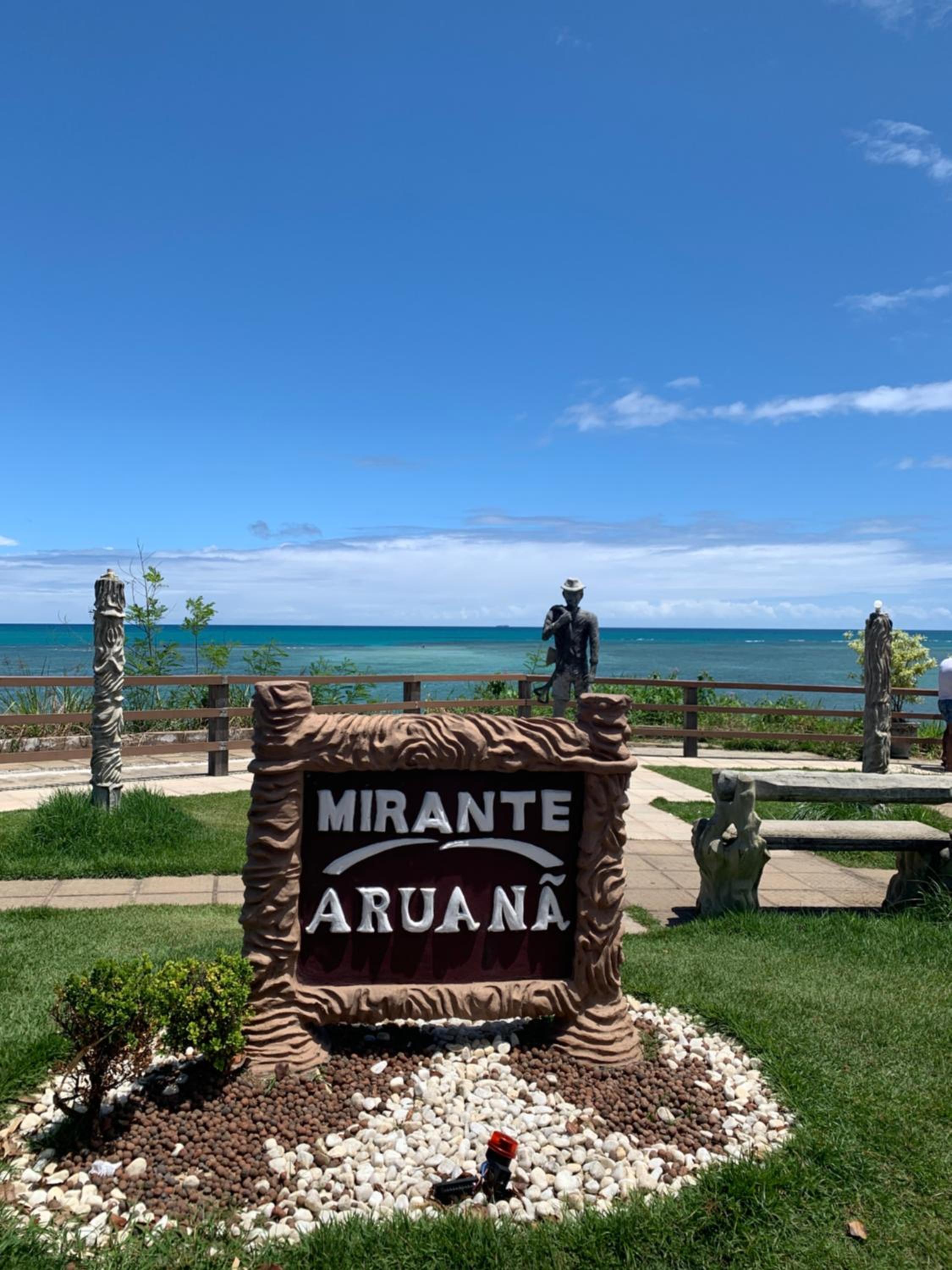 Suíte frente mar e pés na areia