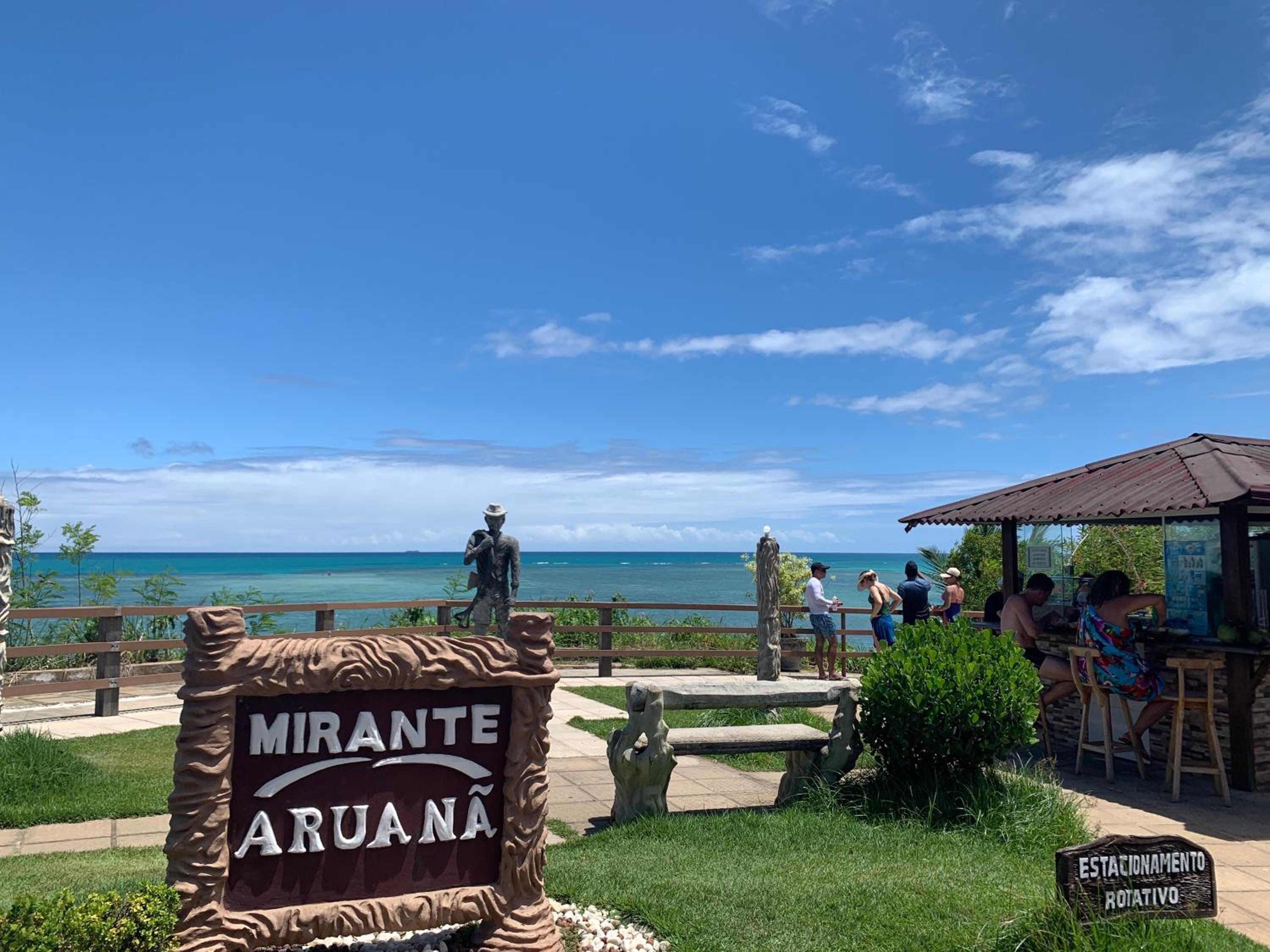 Suíte frente mar e pés na areia