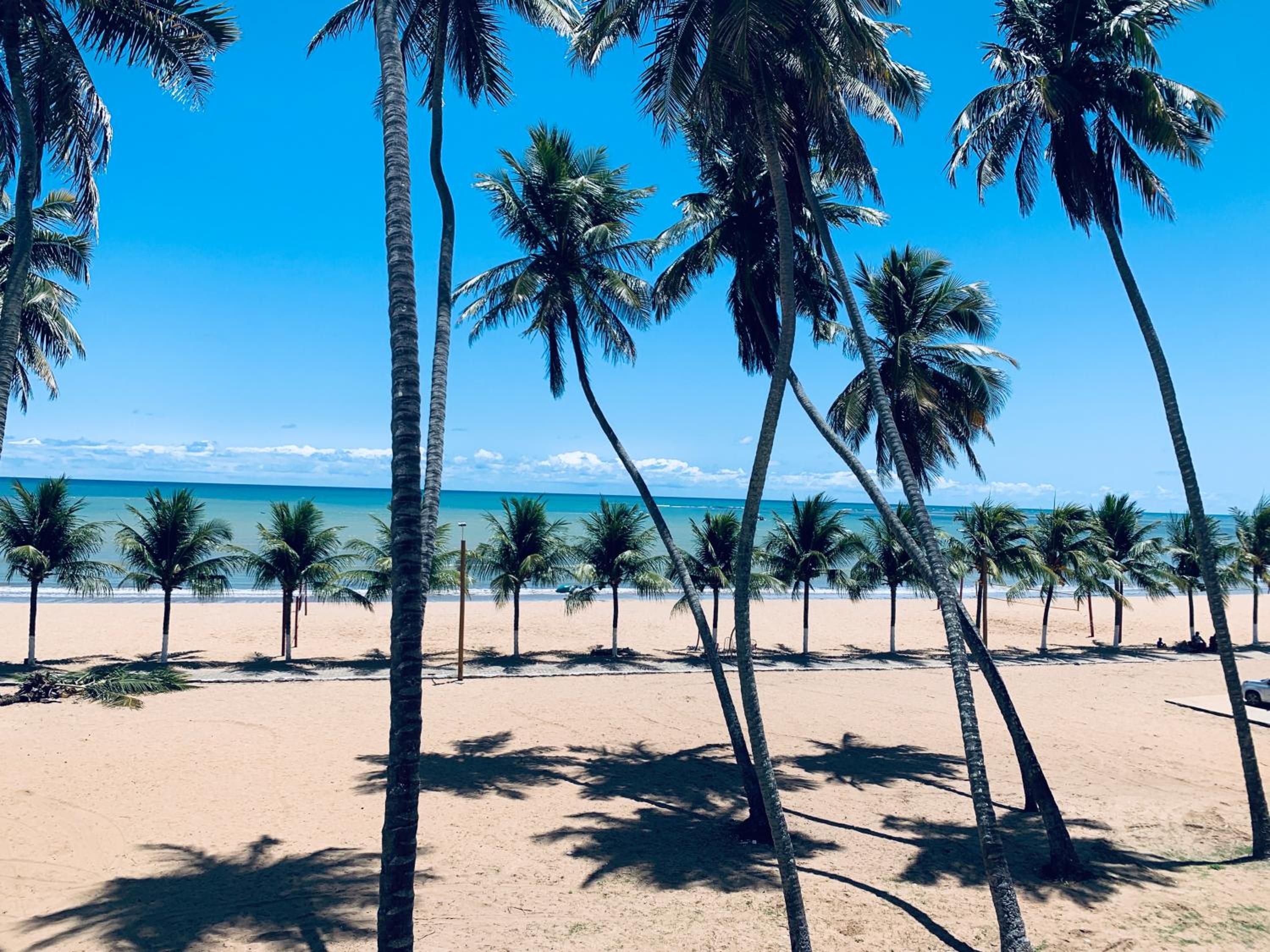 Suíte frente mar e pés na areia