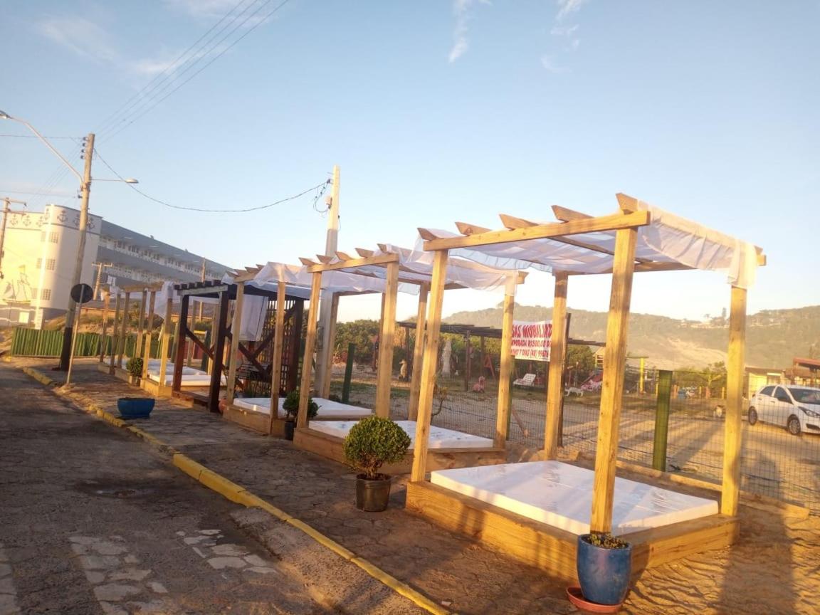 outdoor BBQ area