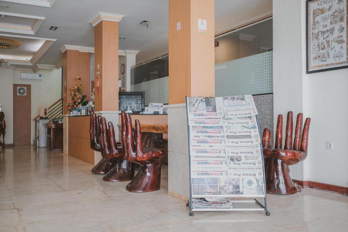 hotel reception