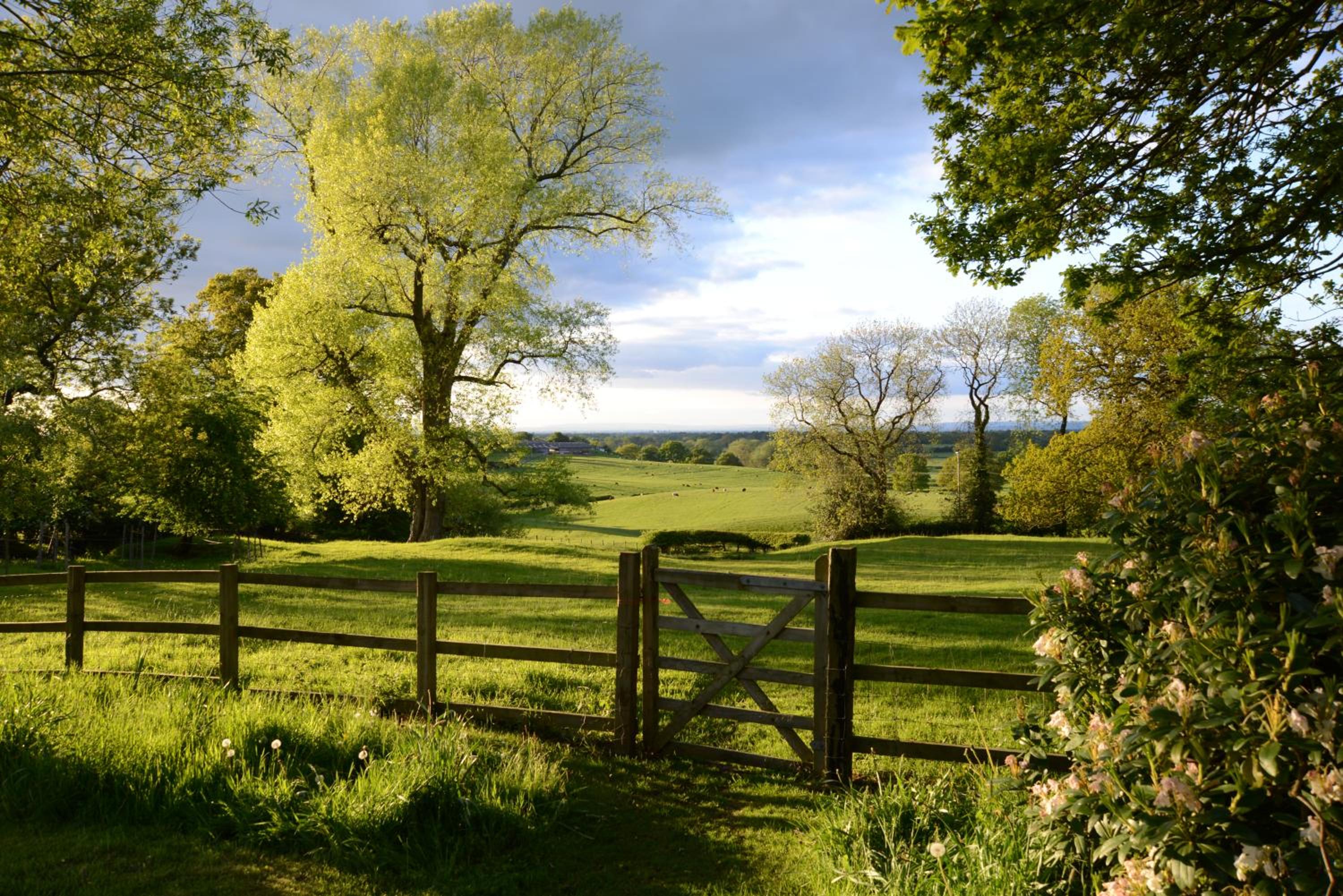 Hilltop Country House view 2