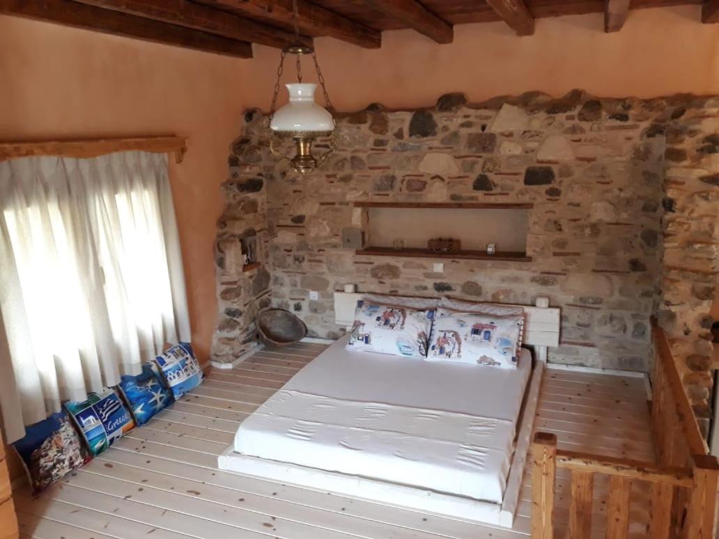 Chaihoutes stone House and Villa into Olive farm in Zia view 3