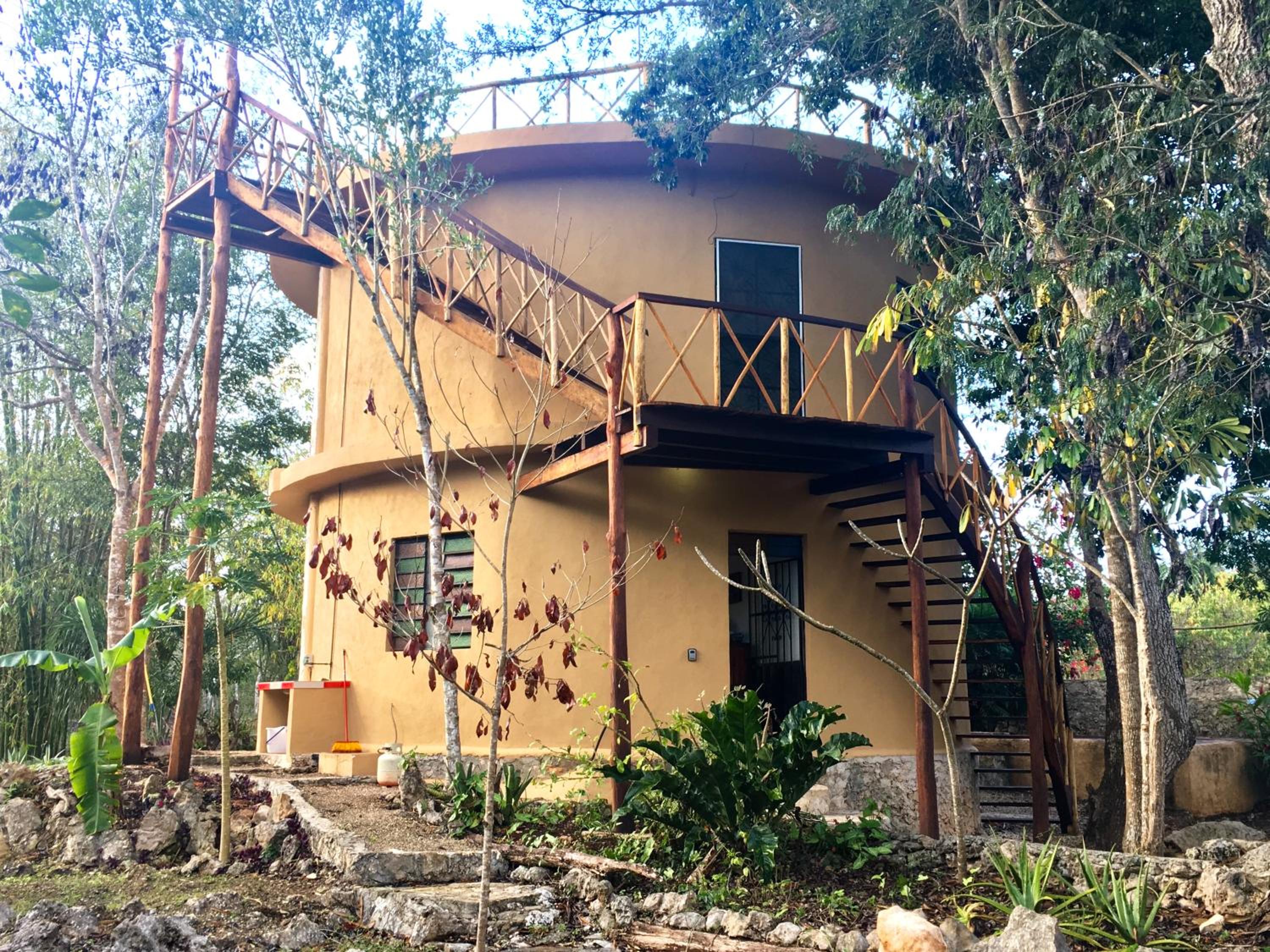 La Casa Redonda. Tulum-Cobá