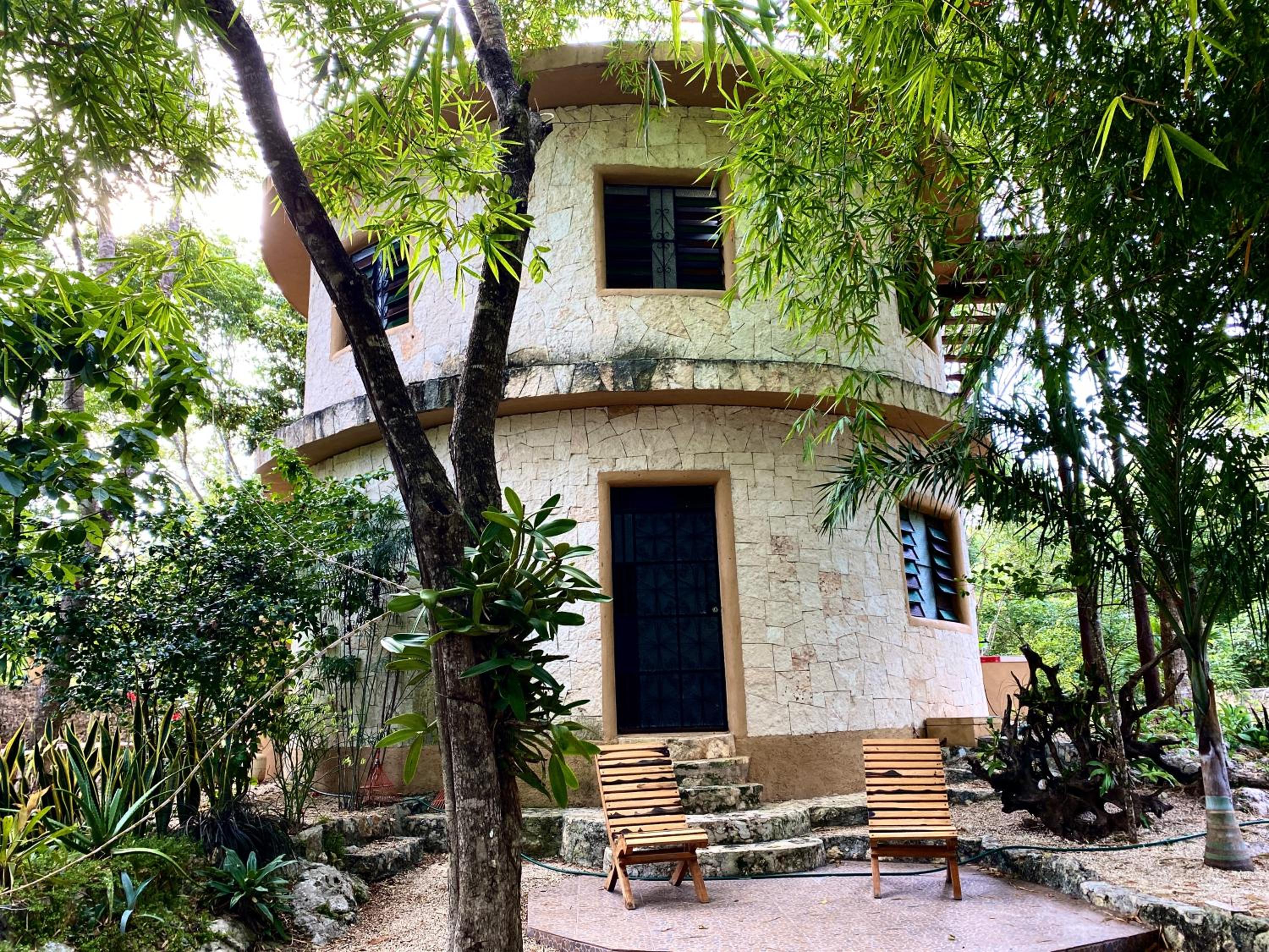 La Casa Redonda. Tulum-Cobá