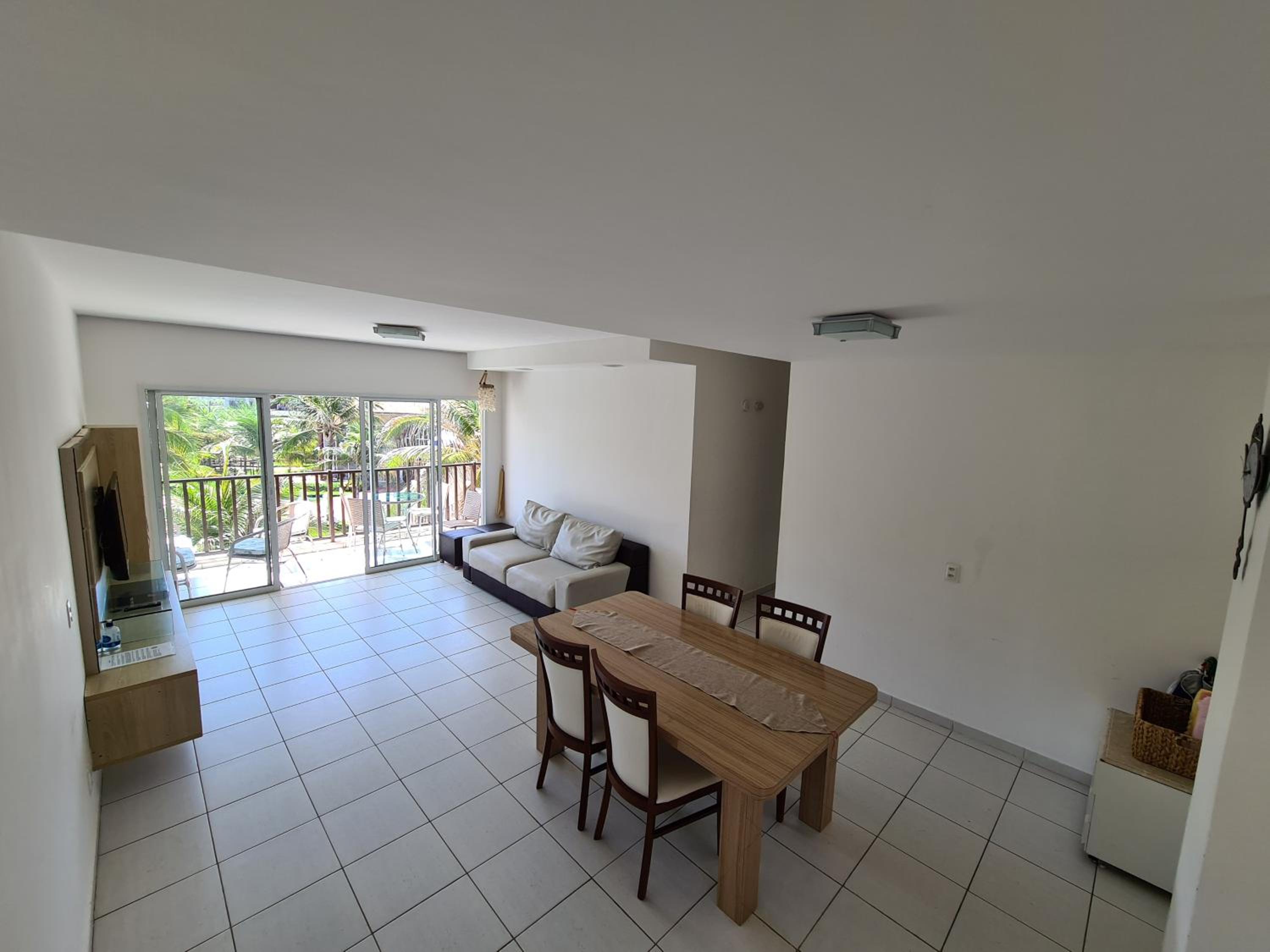 Beach Living Vista Mar - 3 Quartos - Pé na Areia