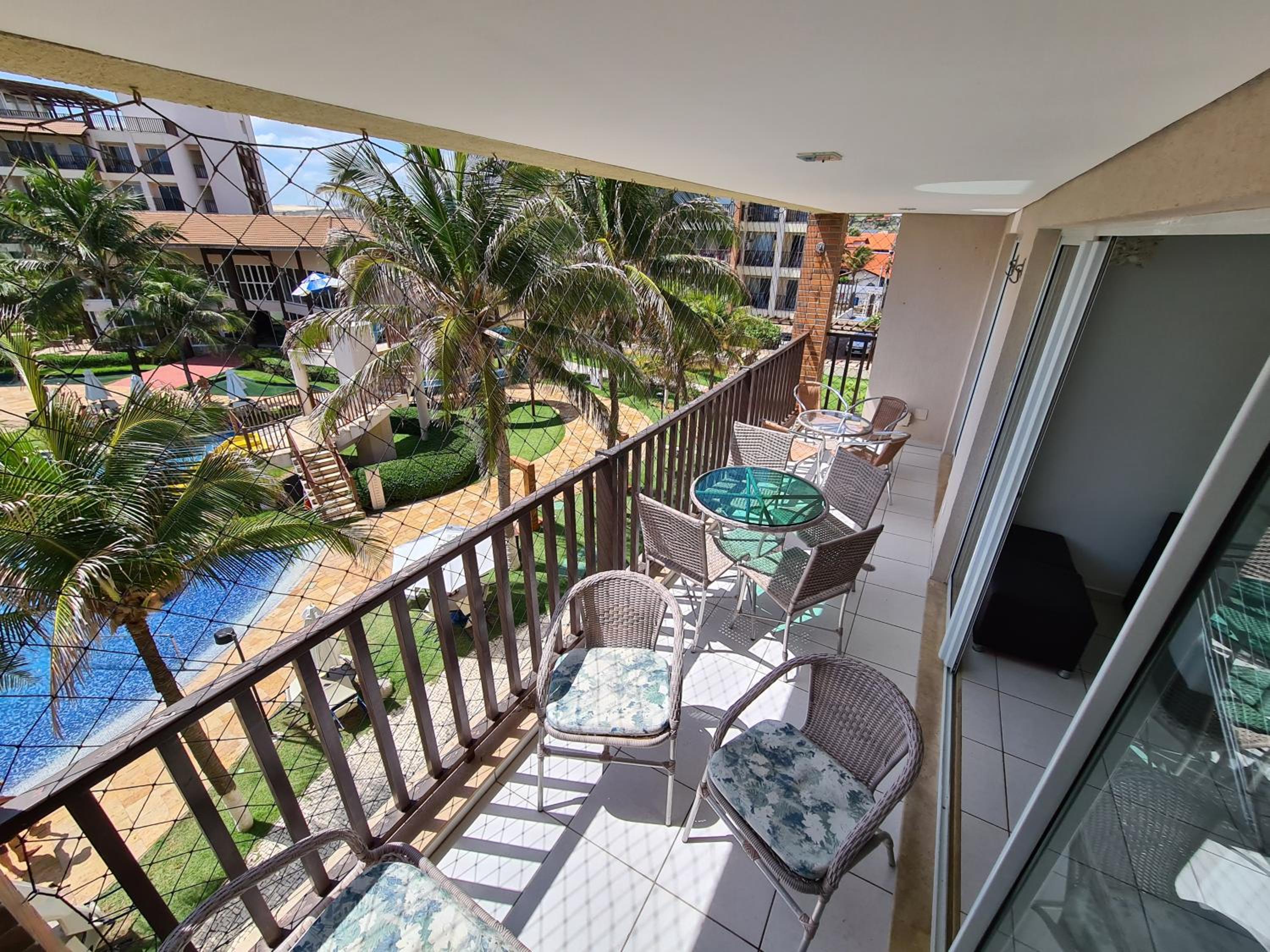 Beach Living Vista Mar - 3 Quartos - Pé na Areia