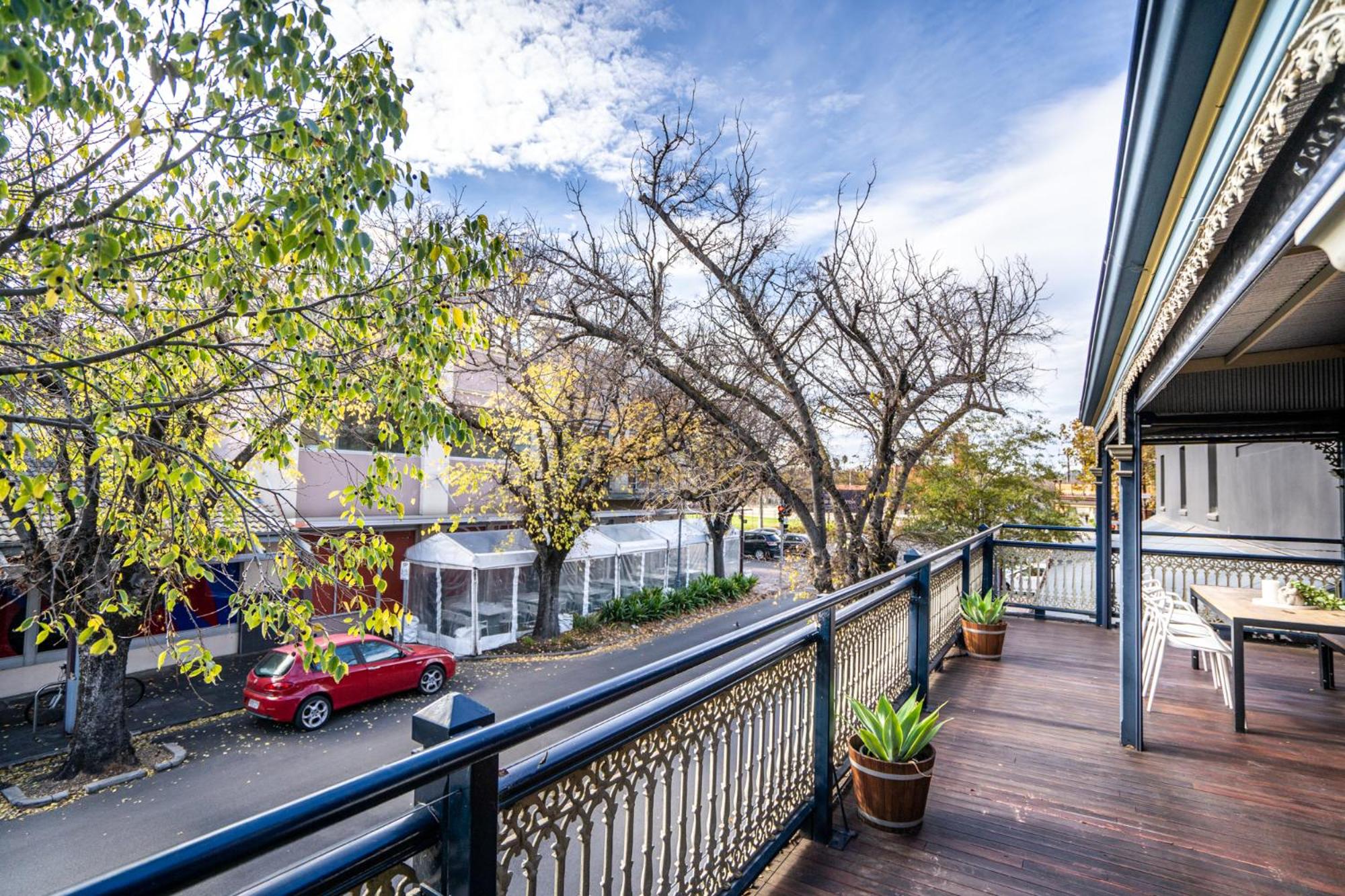 Archer St Heart of North Adelaide Balcony 65TV view 4