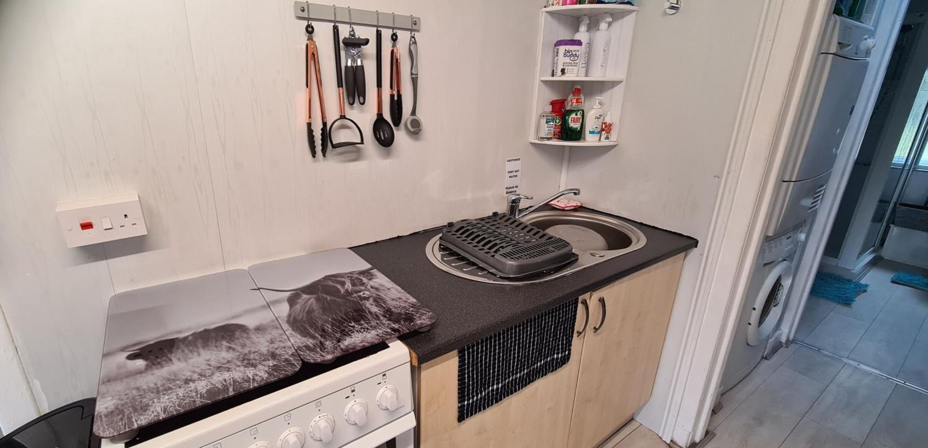 Modernised 1720s cottage Newton Stewart Scotland view 4