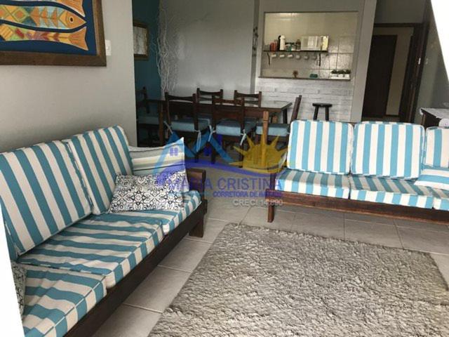 Lindo apartamento na praia de Mariscal Pé na areia