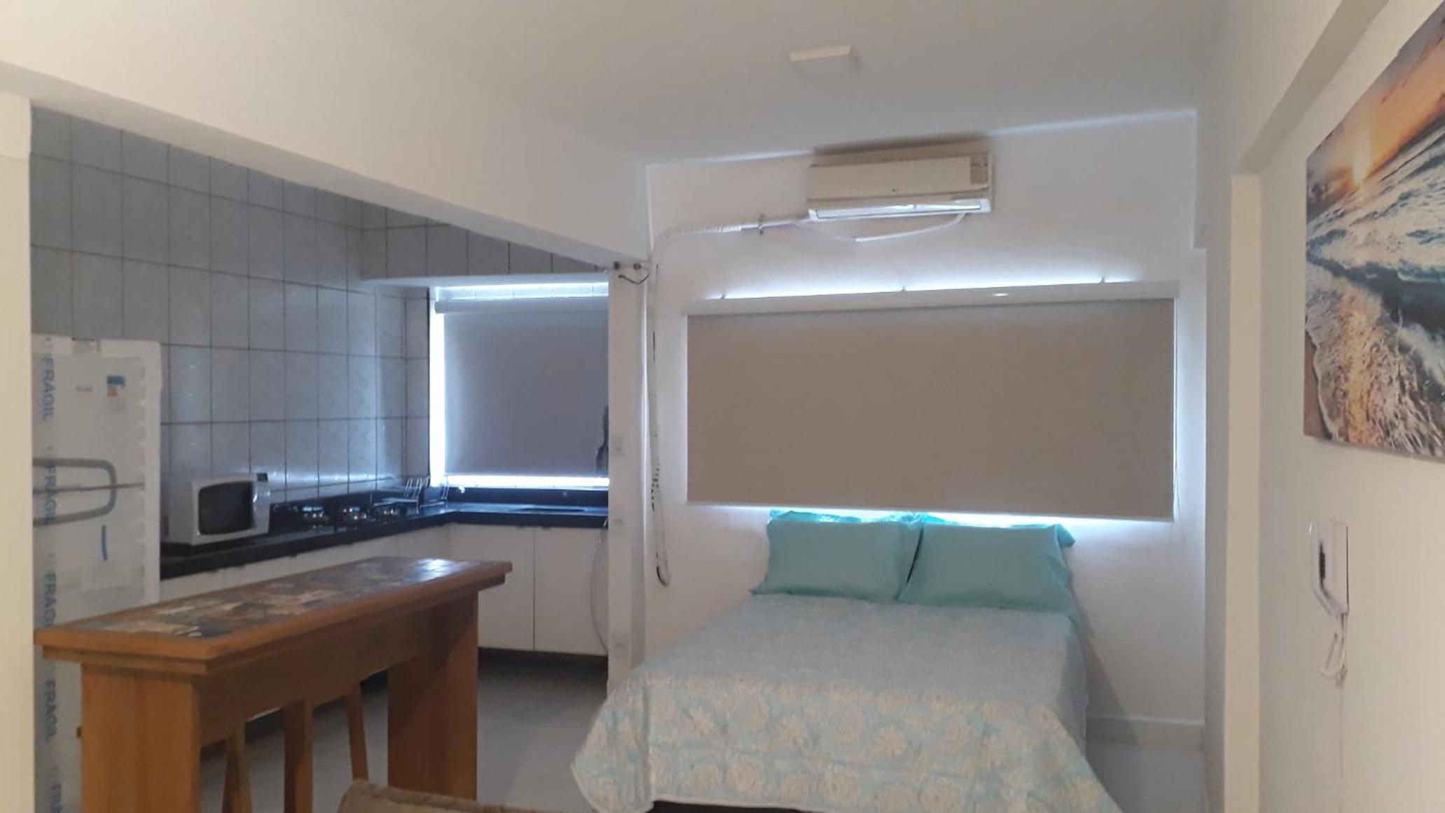 Studio com conceito aberto - reformado e com tudo que você precisa