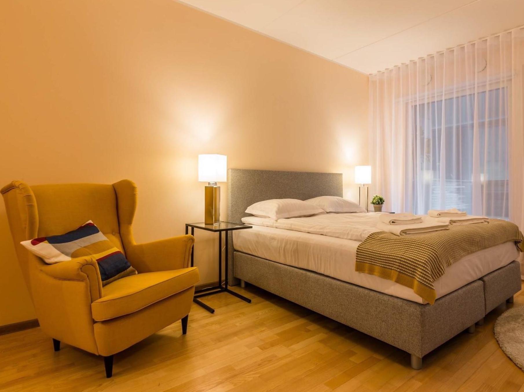 Rotermanni studio apartment, large terrace view 3