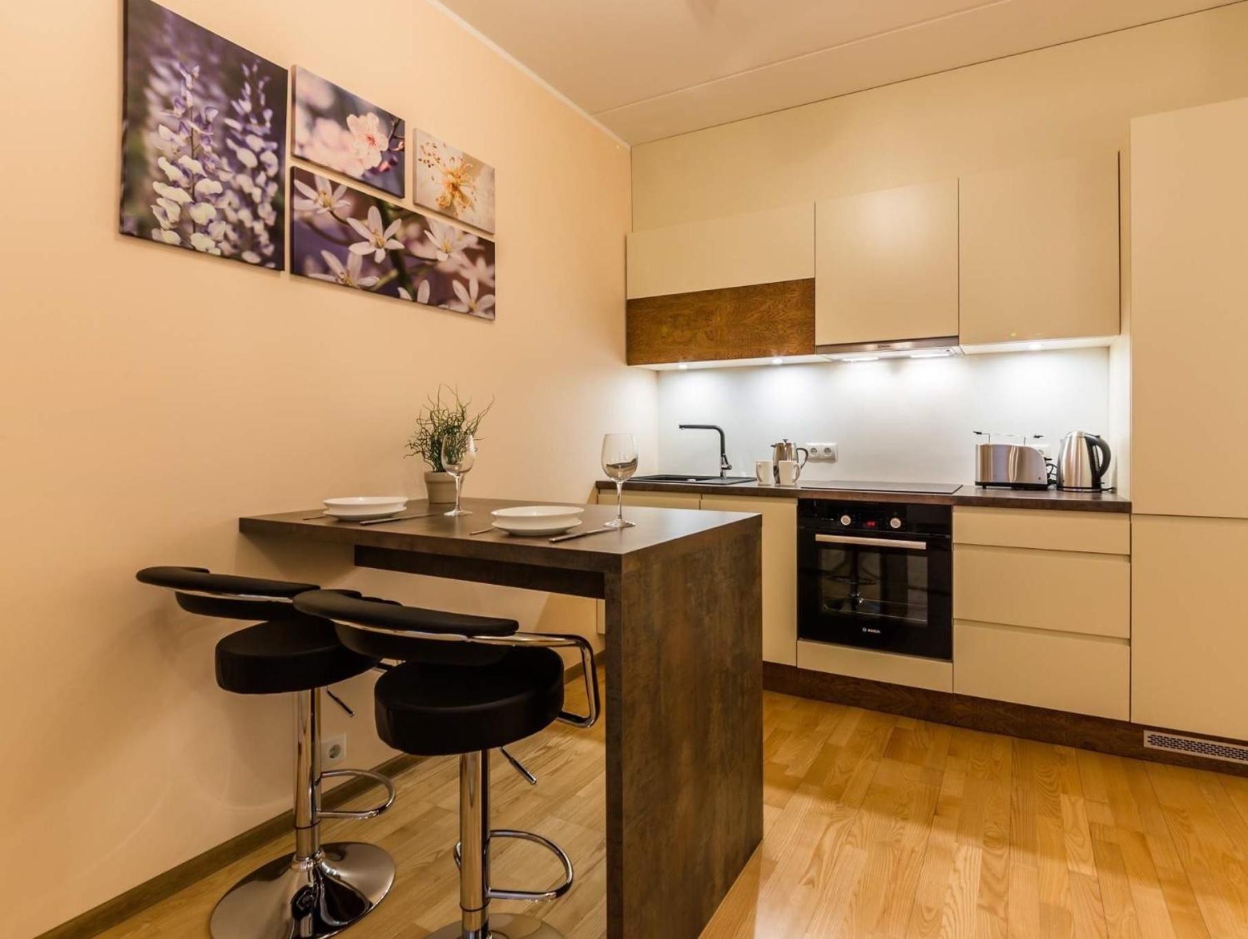 Rotermanni studio apartment, large terrace view 5