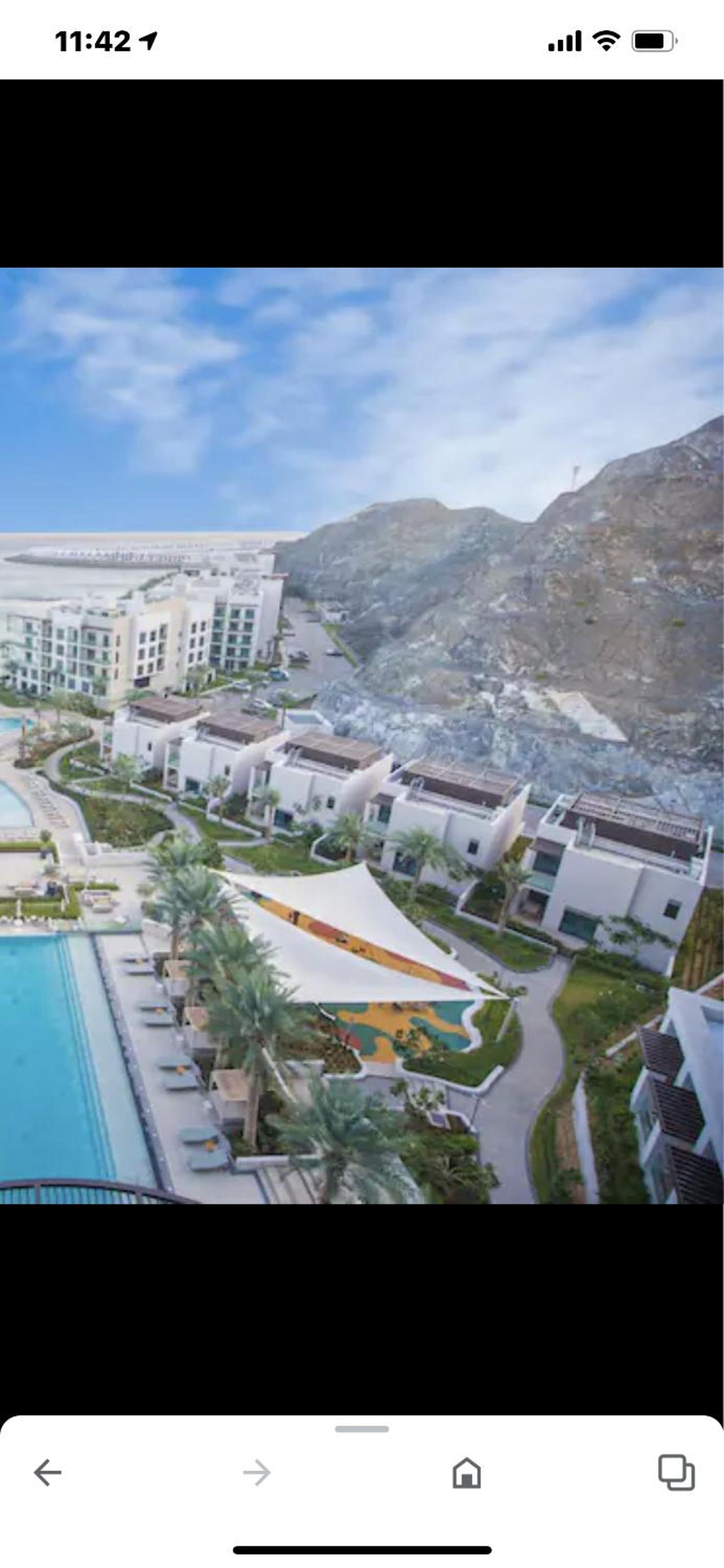 luxury sea view Address Hotel apartment Fujairah