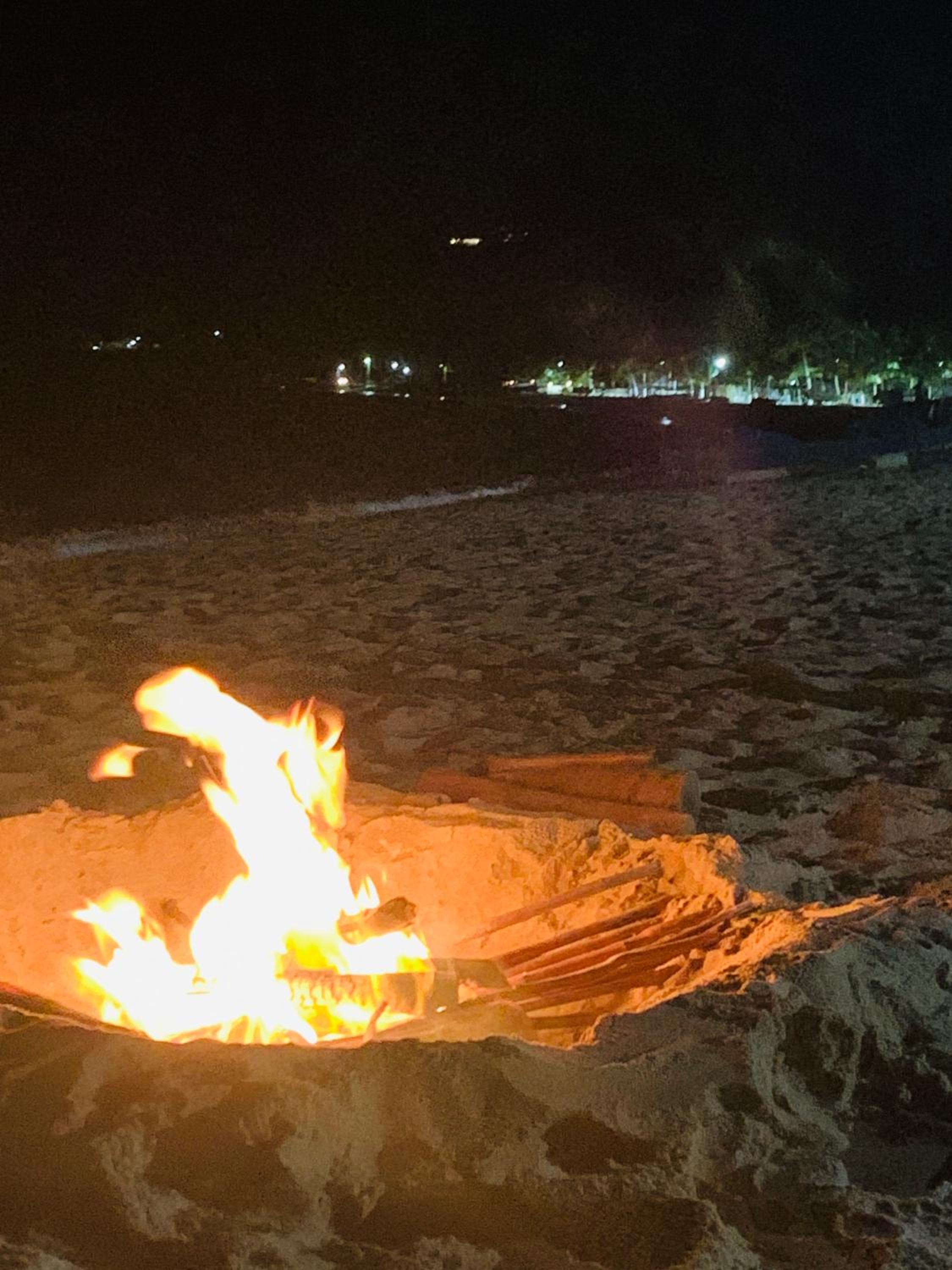 Suíte frente mar e pés na areia