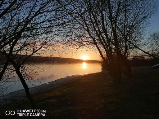 Captain's house by the Danube river view 2