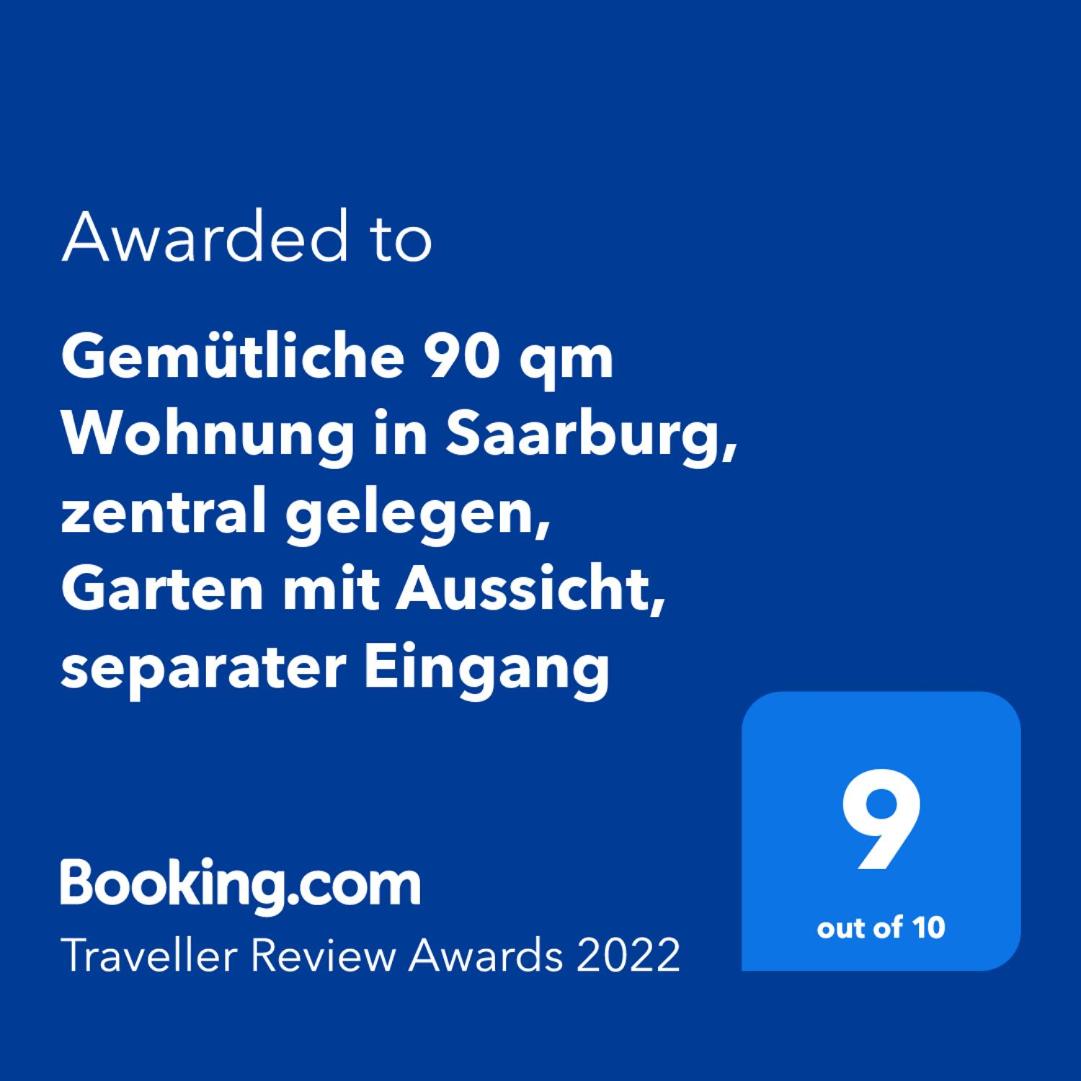 Gemütliche 90 qm Wohnung in Saarburg, zentral gelegen, Garten mit Aussicht, separater Eingang view 2