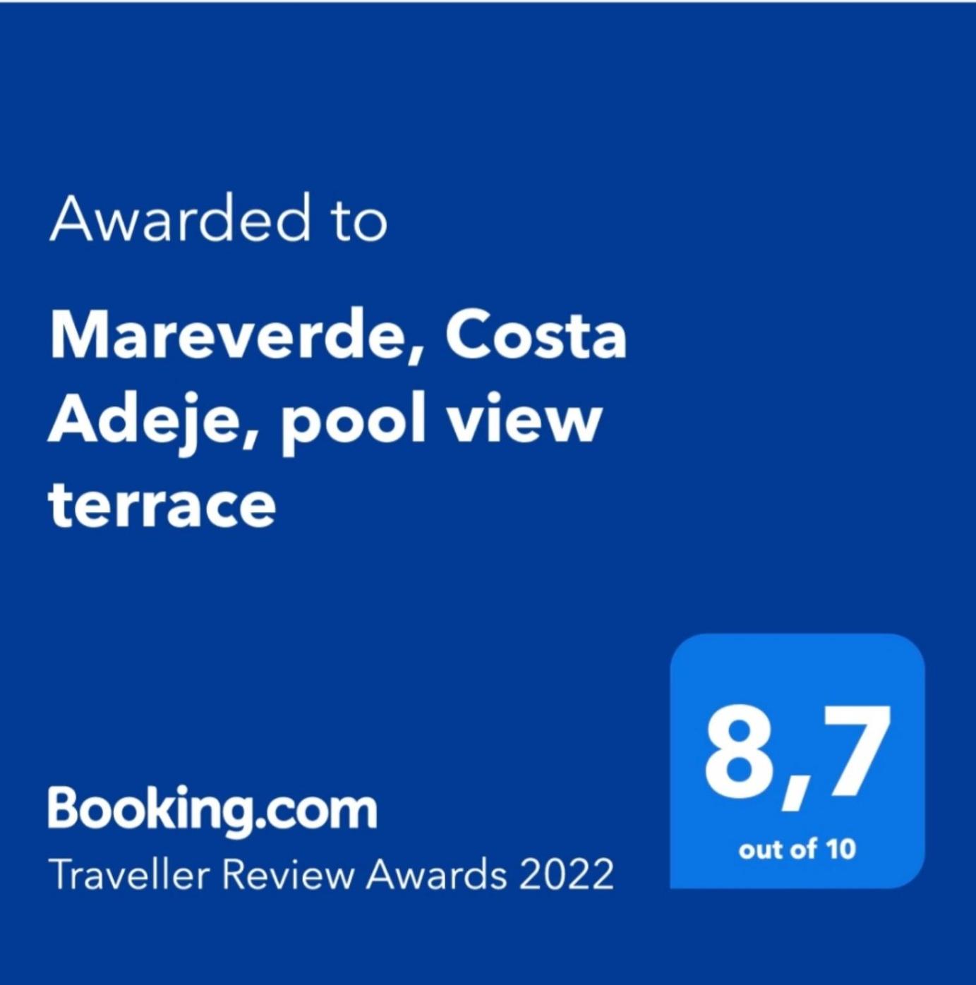 Mareverde, Costa Adeje, pool view terrace photo 4