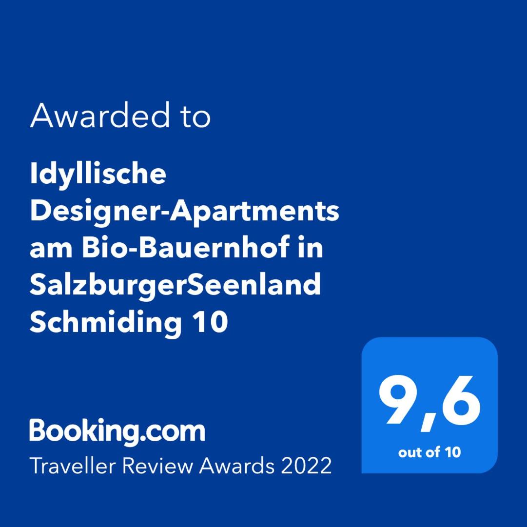 Idyllische Designer-Apartments am Bio-Bauernhof in SalzburgerSeenland Schmiding 10