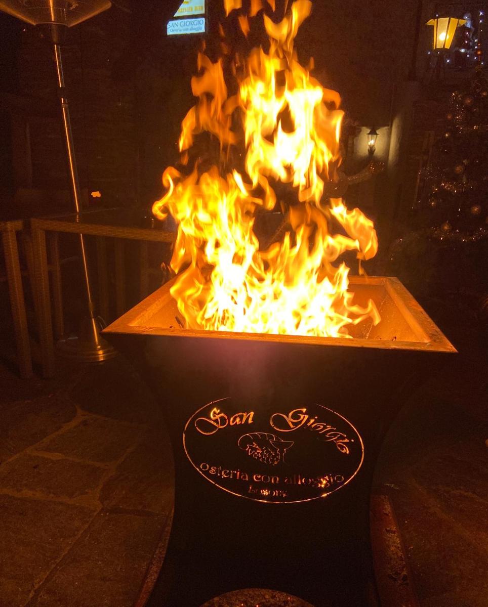 outdoor BBQ area