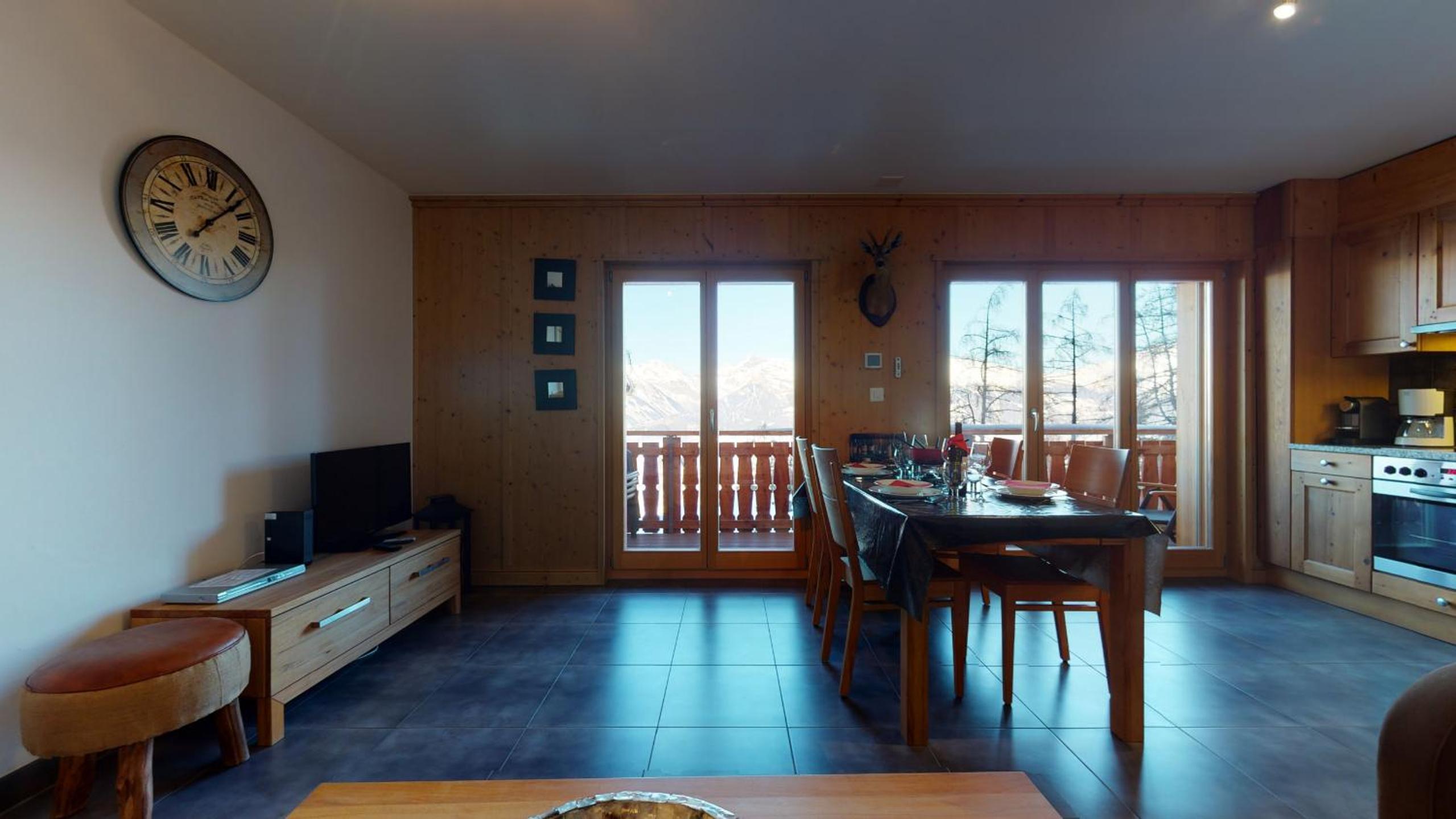 Hauts de Veysonnaz HV1 012 - SAUNA apartment 6 per