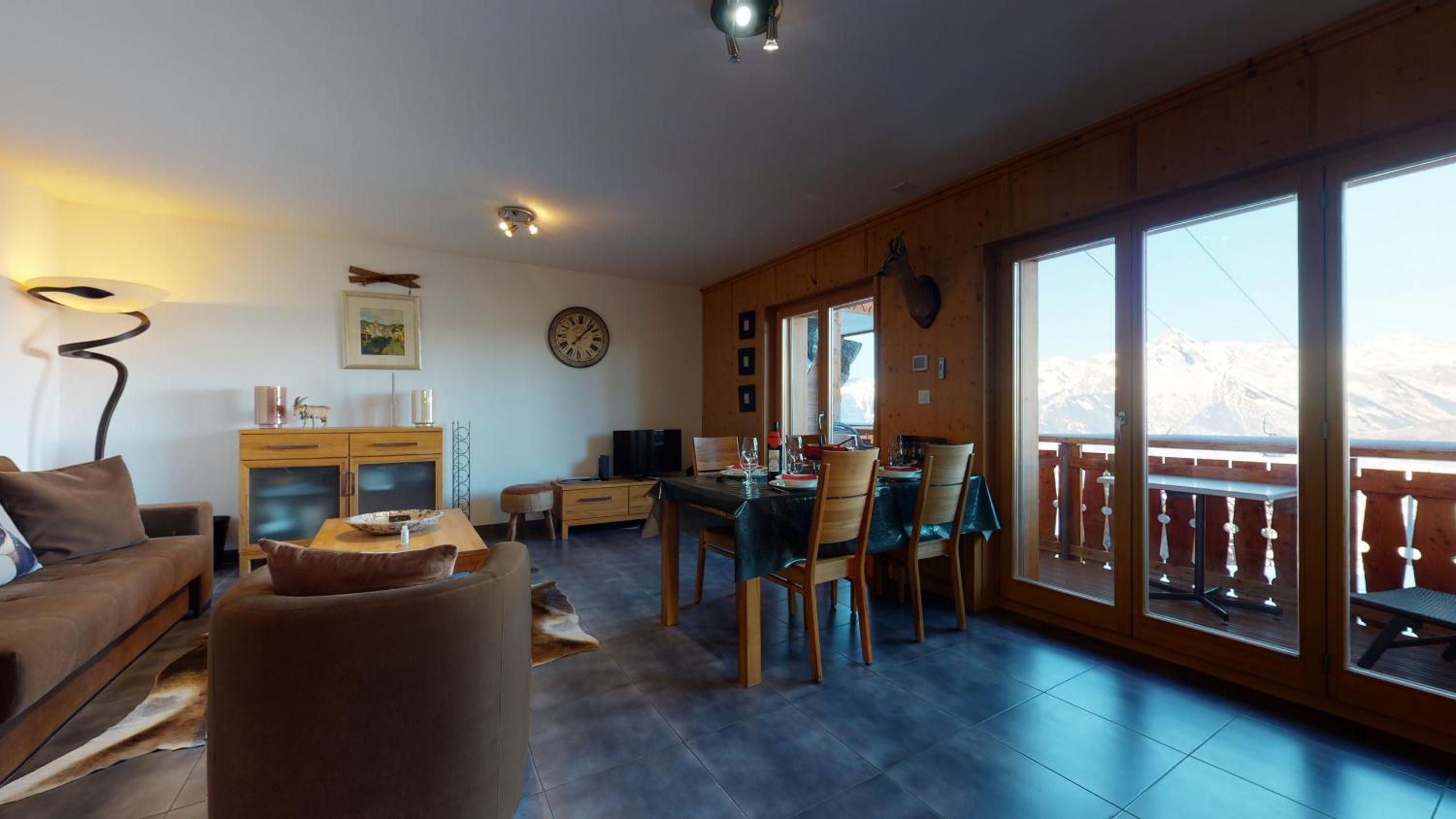 Hauts de Veysonnaz HV1 012 - SAUNA apartment 6 per