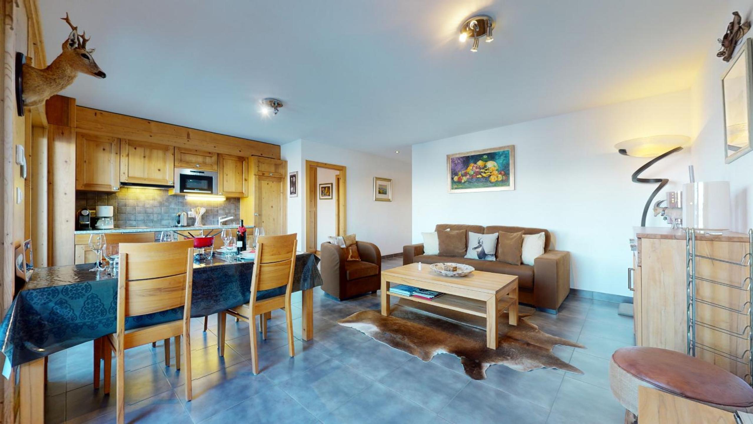 Hauts de Veysonnaz HV1 012 - SAUNA apartment 6 per