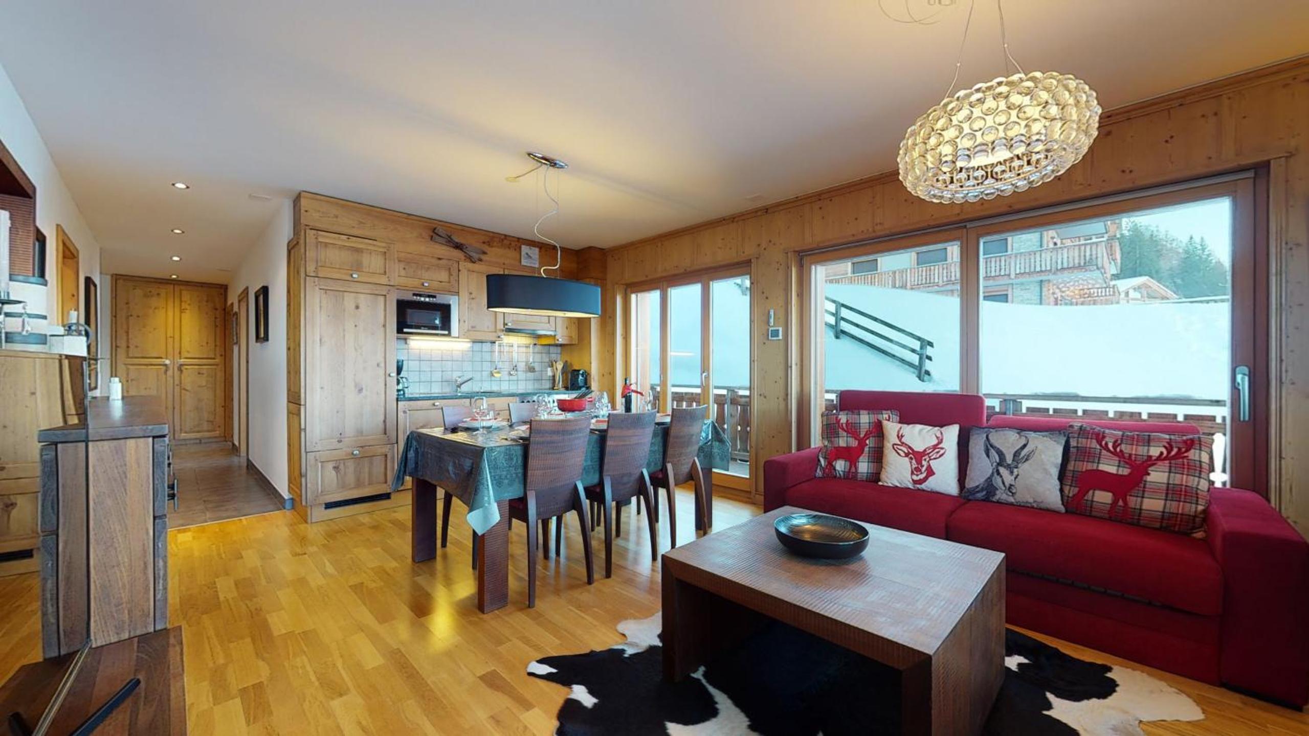 Hauts de Veysonnaz HV1 012 - SAUNA apartment 6 per