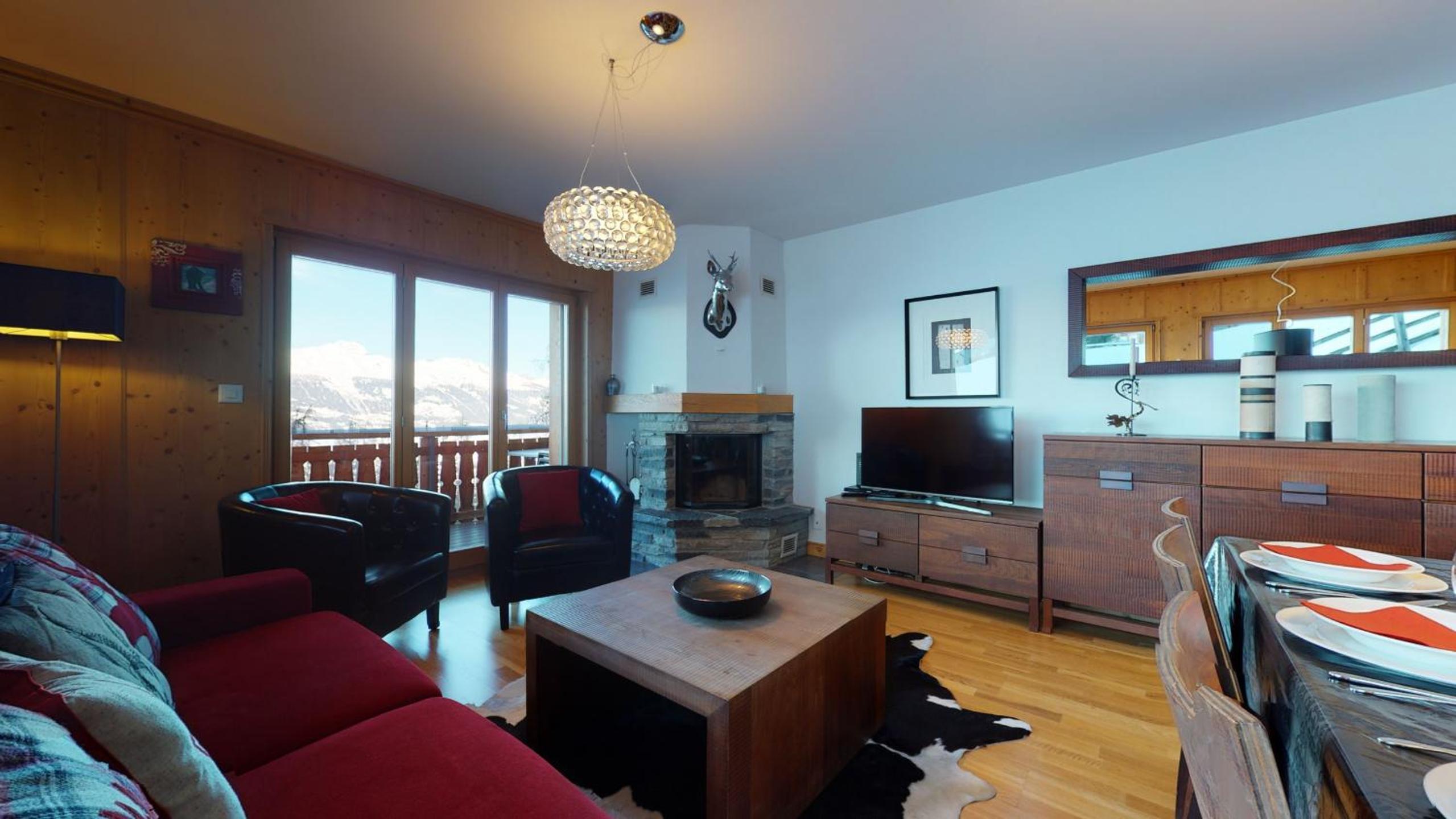 Hauts de Veysonnaz HV1 012 - SAUNA apartment 6 per