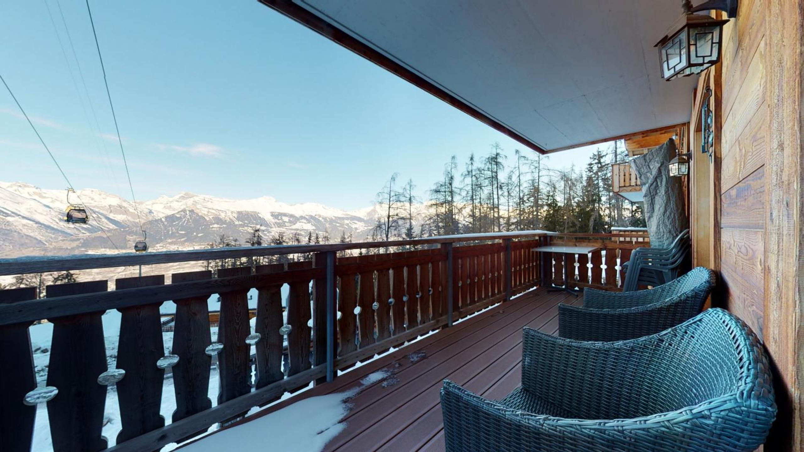 Hauts de Veysonnaz HV1 012 - SAUNA apartment 6 per