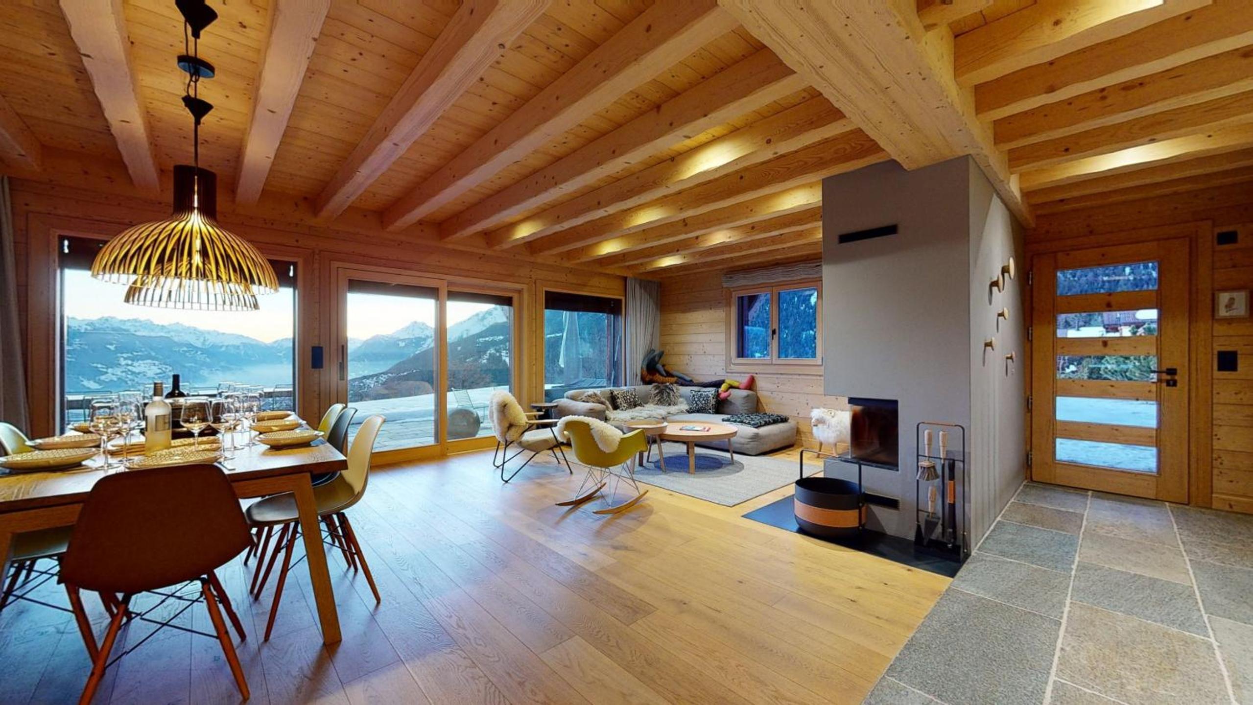 Dream COSY & QUIET chalet 9 pers view 4