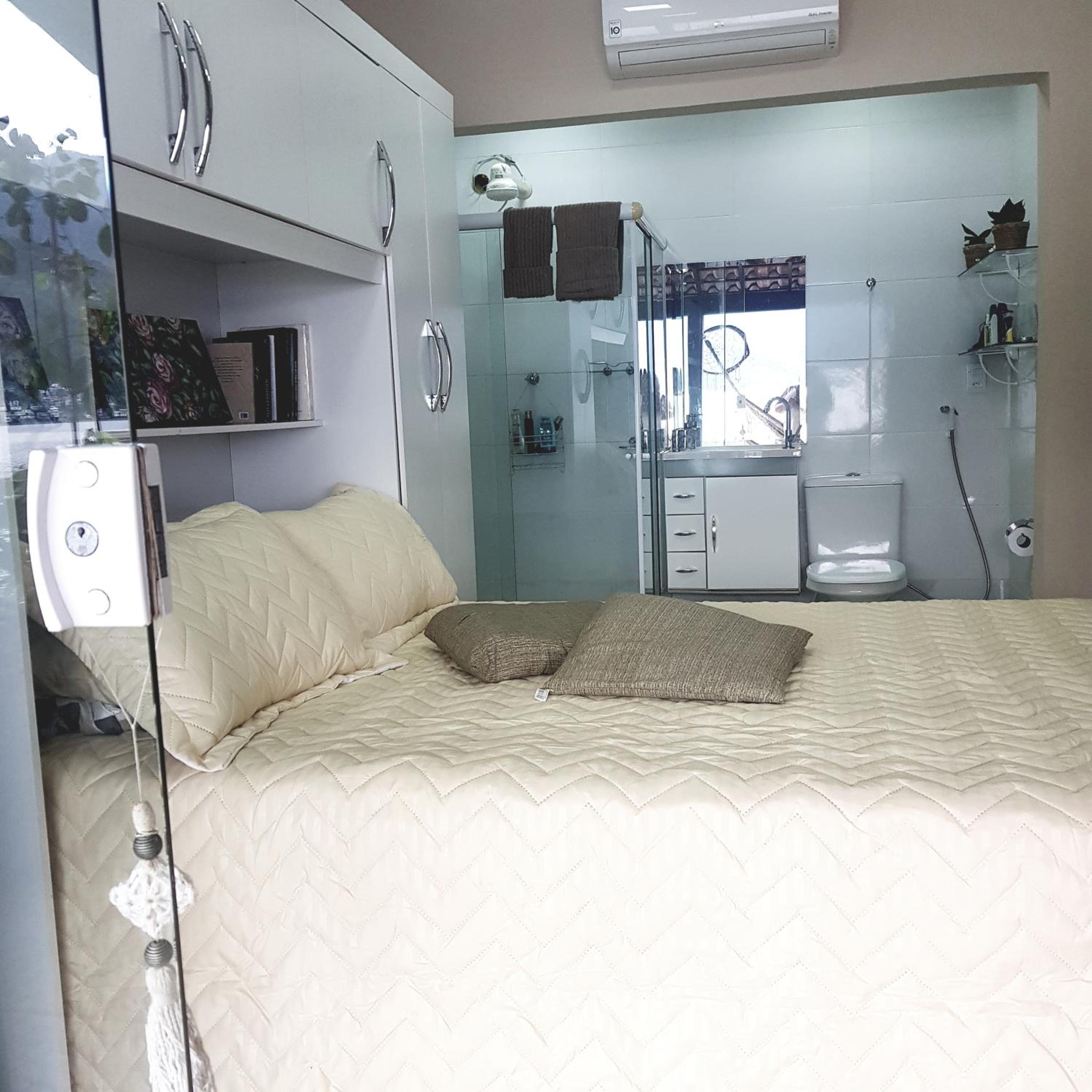 Casa na Ilha Jardim pé na areia