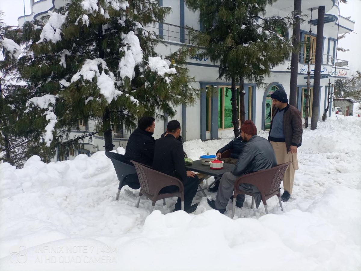outdoor BBQ area