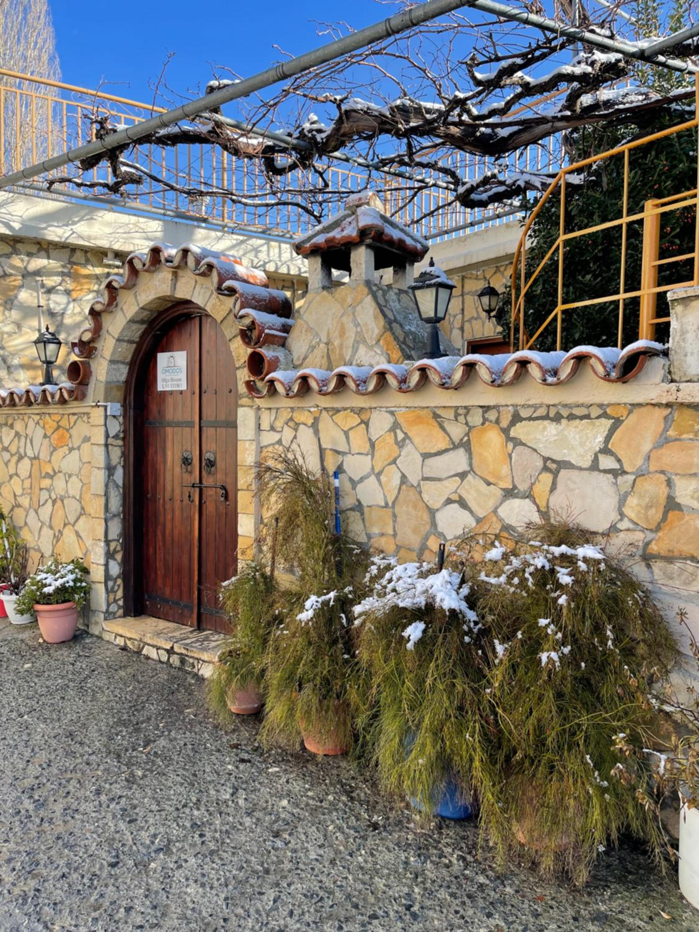 Omodos Village Houses