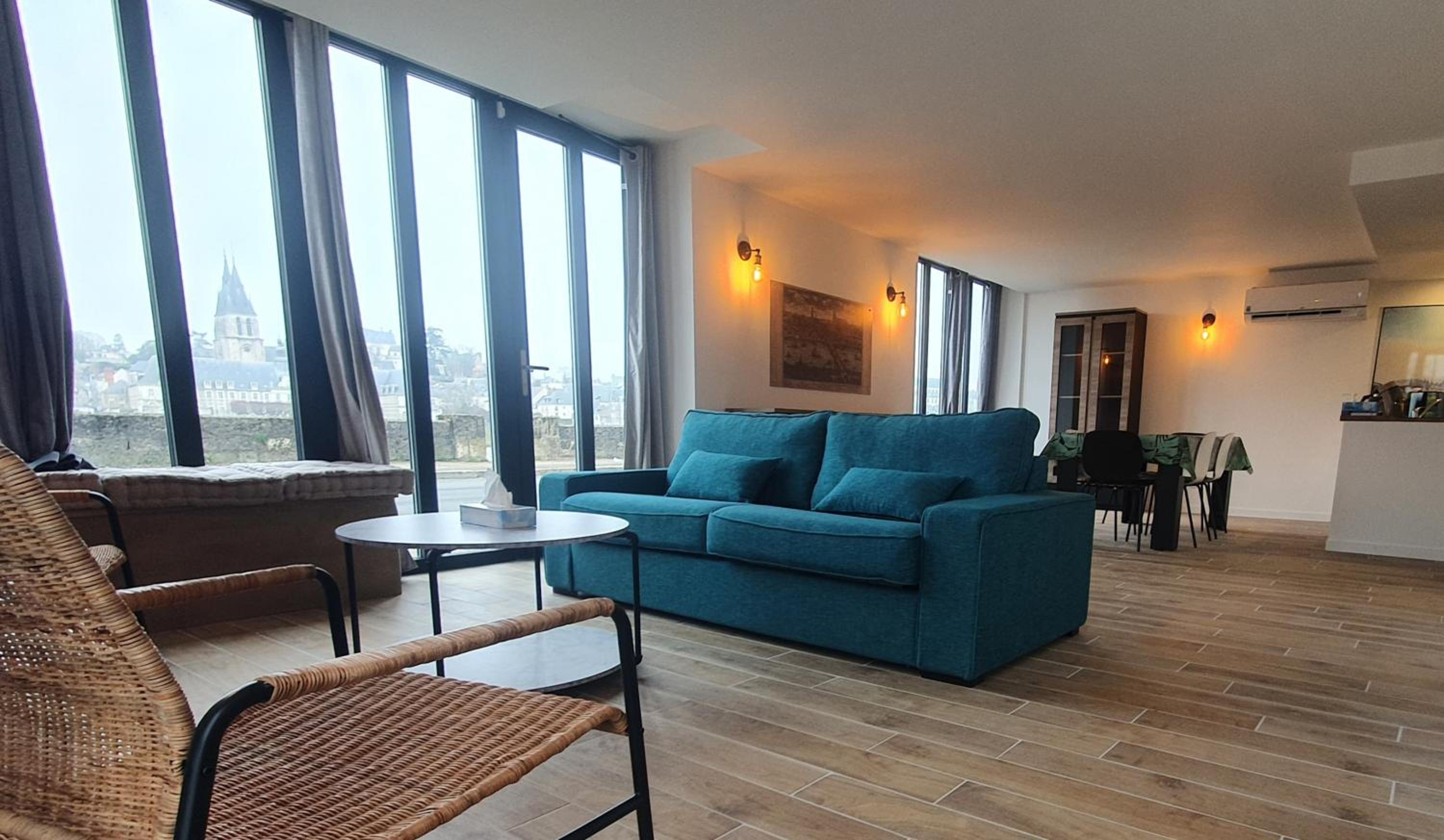 "Gîte Le Relais Viennois" vue sur Loire & linge inclus