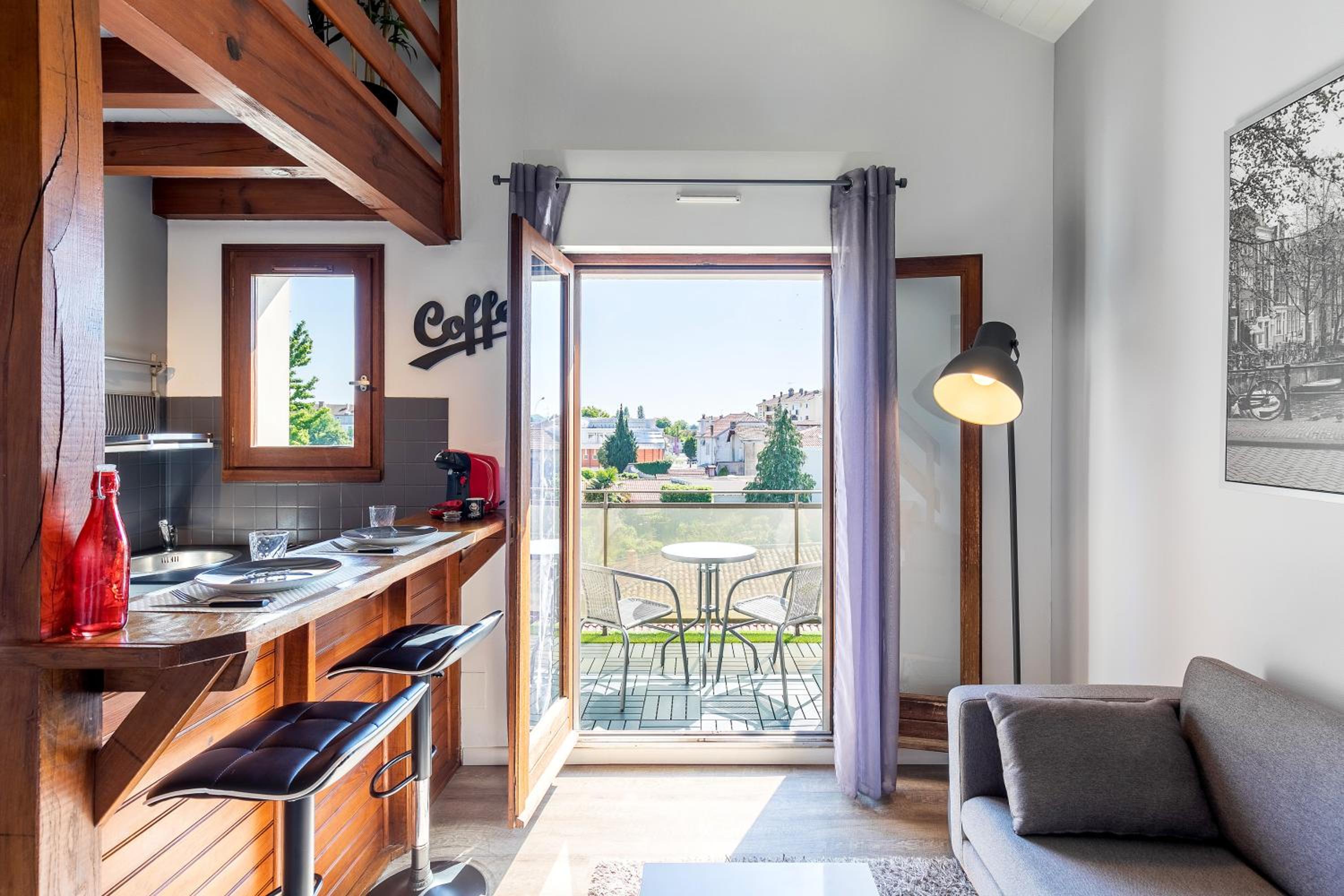 Duplex Design Terrasse