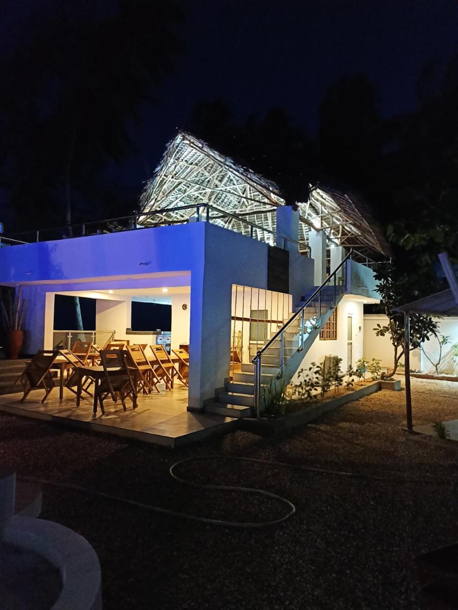 outdoor BBQ area