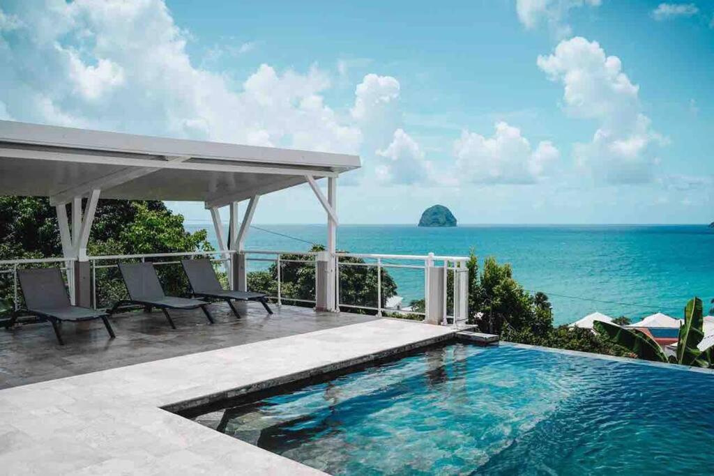 Les Alizés Bleus - Cosy appartement avec piscine view 5