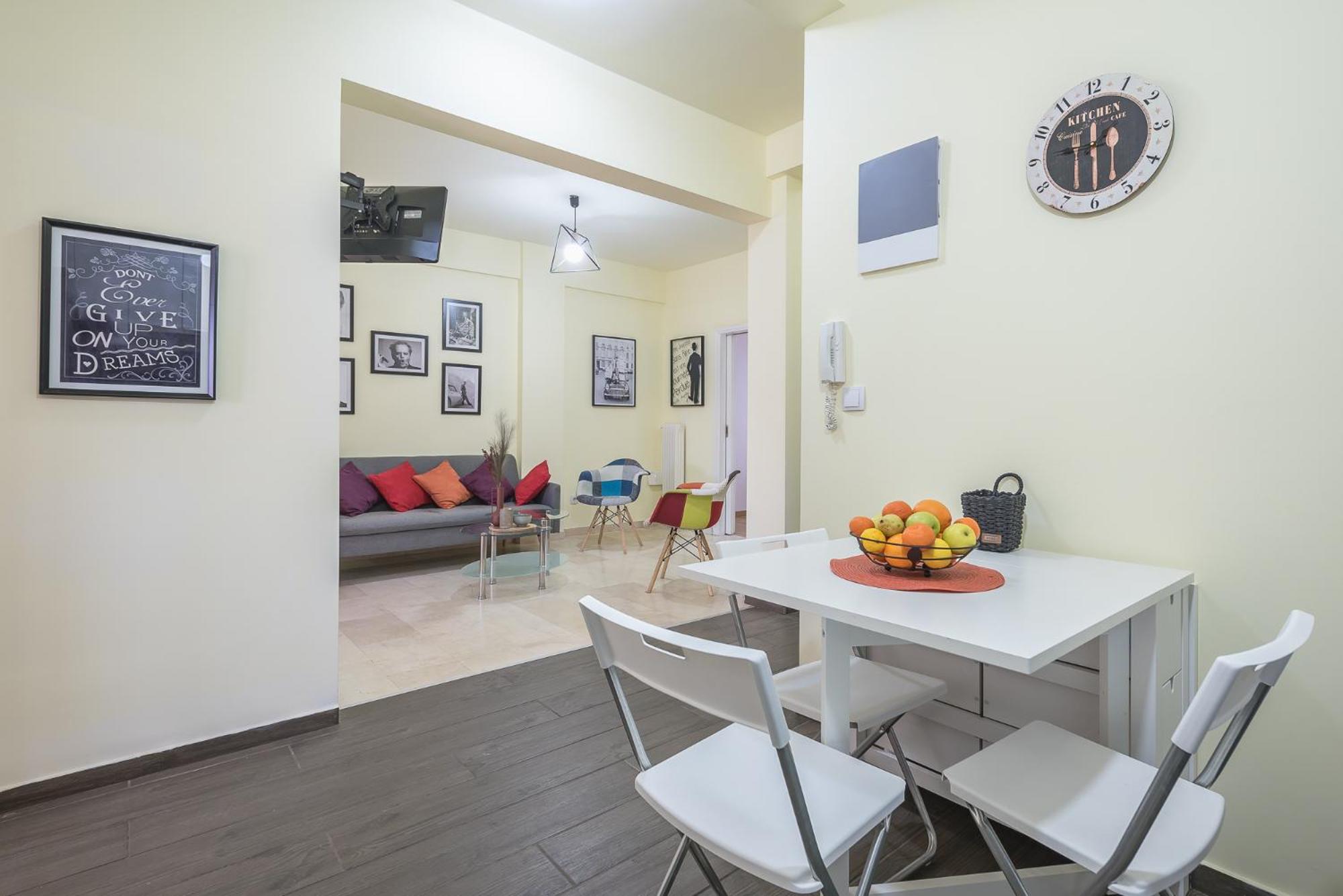 Superb Acropolis view 3bd apt in historical center
