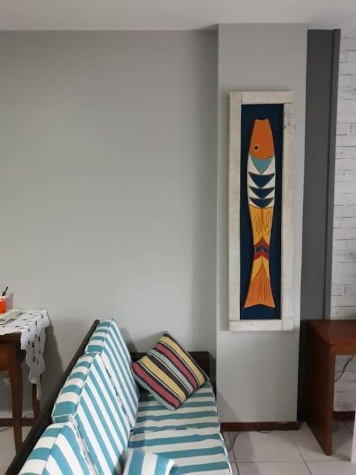Lindo apartamento na praia de Mariscal Pé na areia
