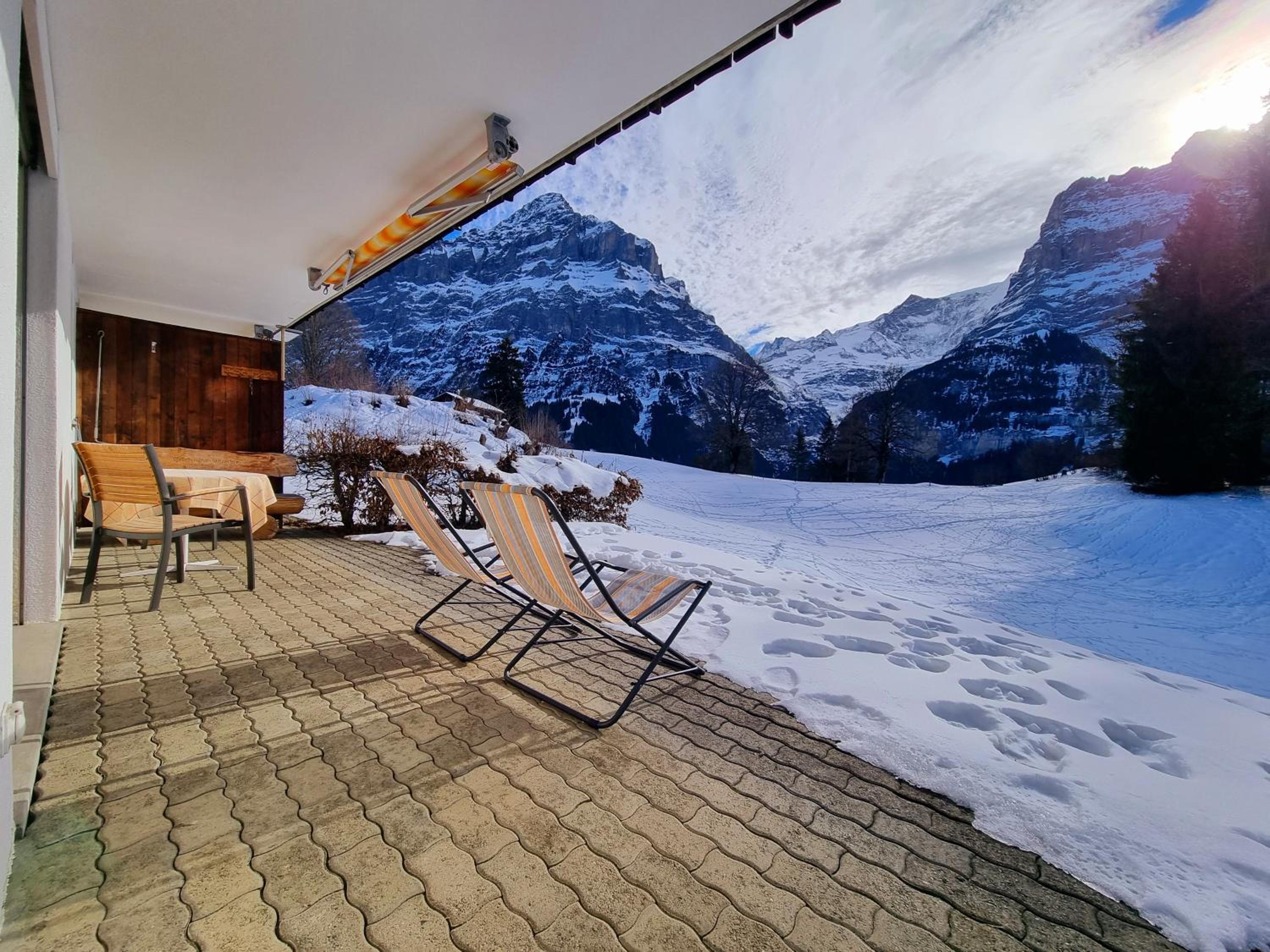 MOM - Alpine Boutique Apartments, Grindelwald gletscher, Eiger View Terrace Studio