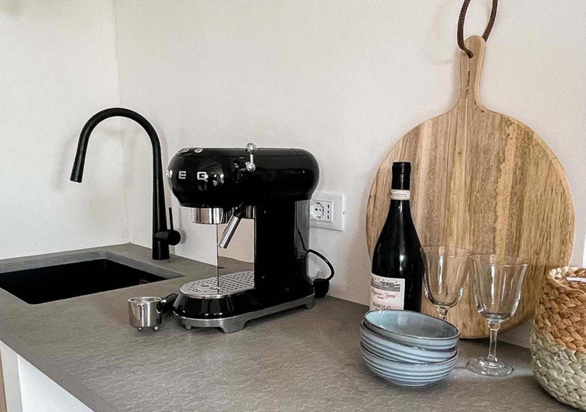 Ibiza style bungalows with sea views in Balzi Rossi