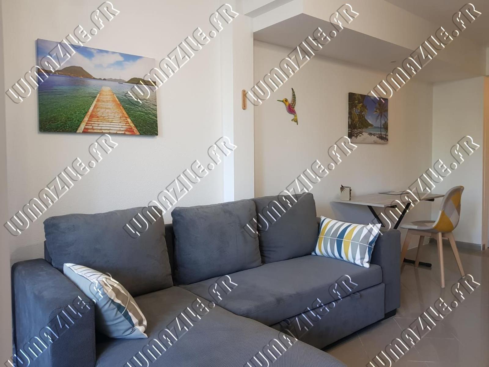 Le Gosier - superbe appartement refait à neuf, bord de mer et vue mer view 3