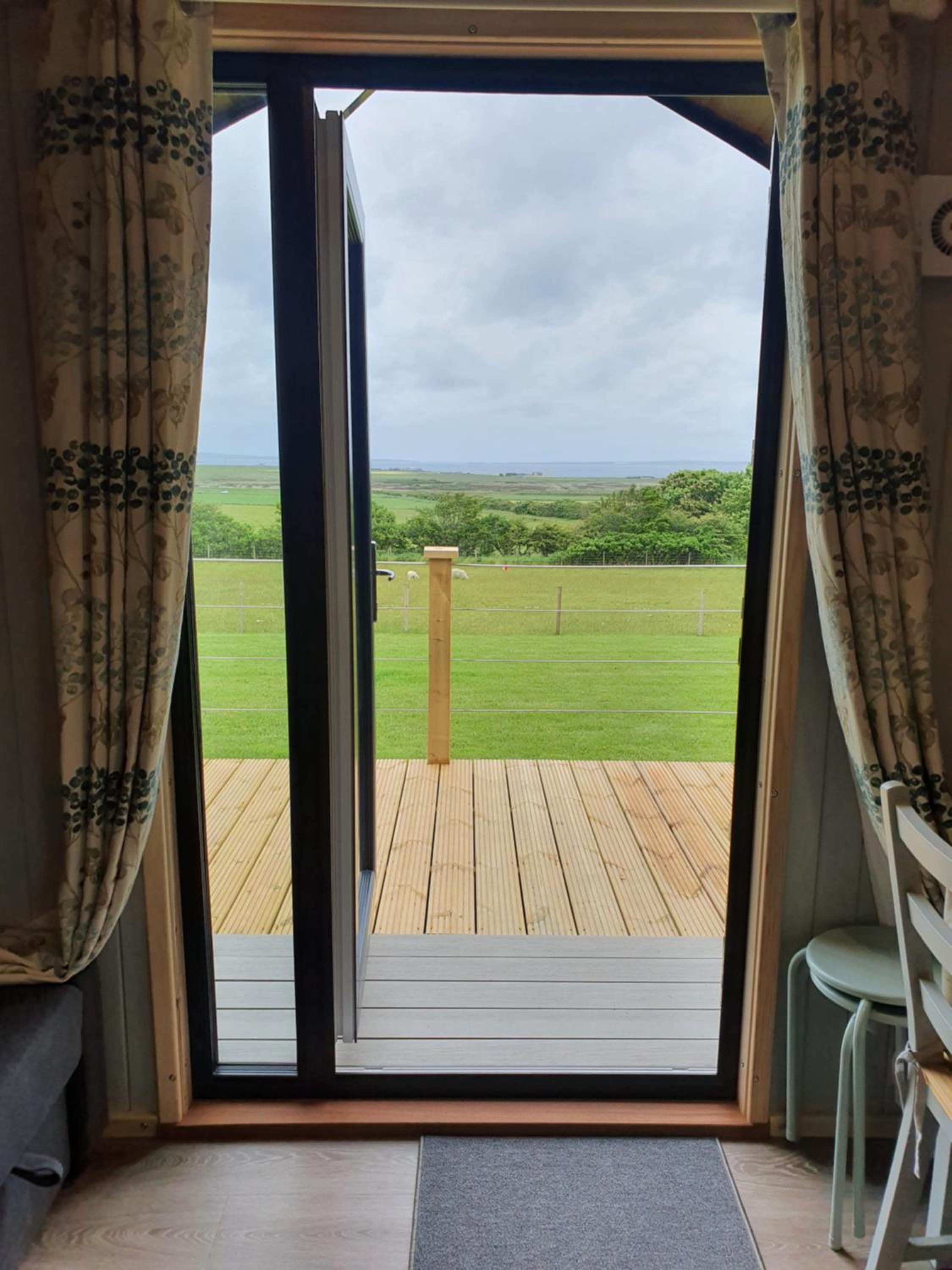 Lilly's Lodges Orkney Robin Lodge view 3