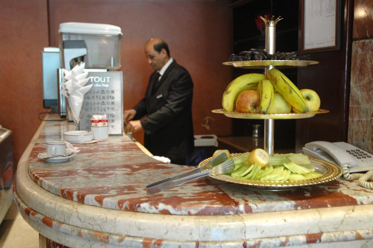 hotel reception