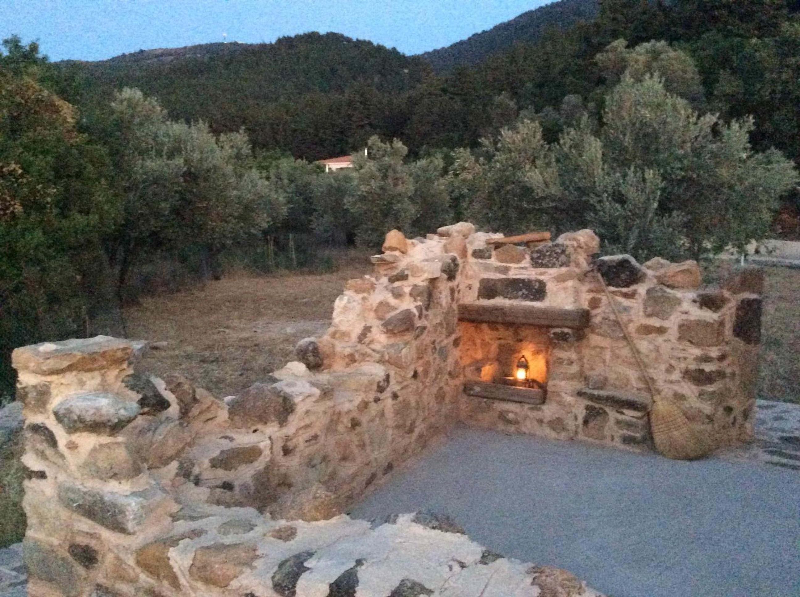 Chaihoutes stone villa into Olive farm in Zia