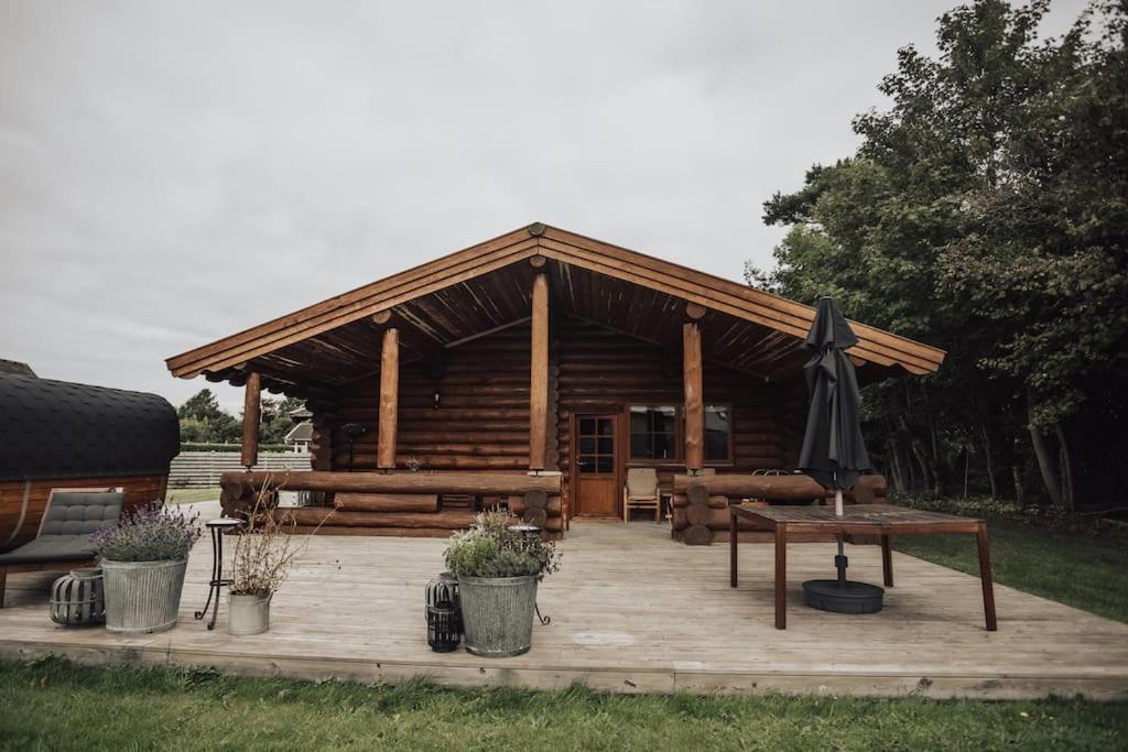 Fjordhygge - Authentic wood log cabin summerhouse near water, fjord and forest view 5